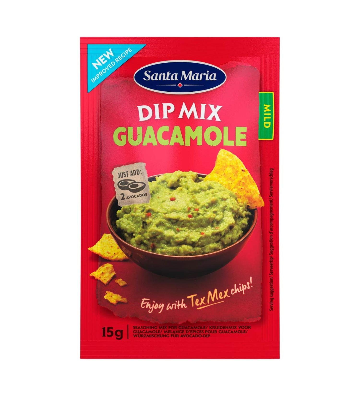 Santa Maria Dip Mix Guacamole - Shrink 6 pieces x 15 grams