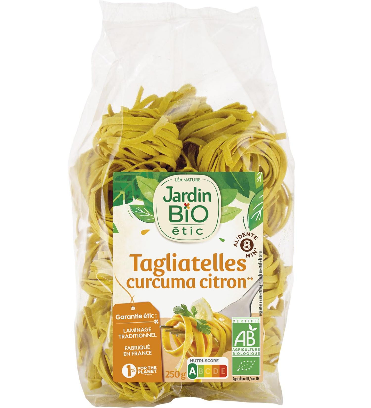 Organic Garden - Tagliatelle Turmeric Lemon