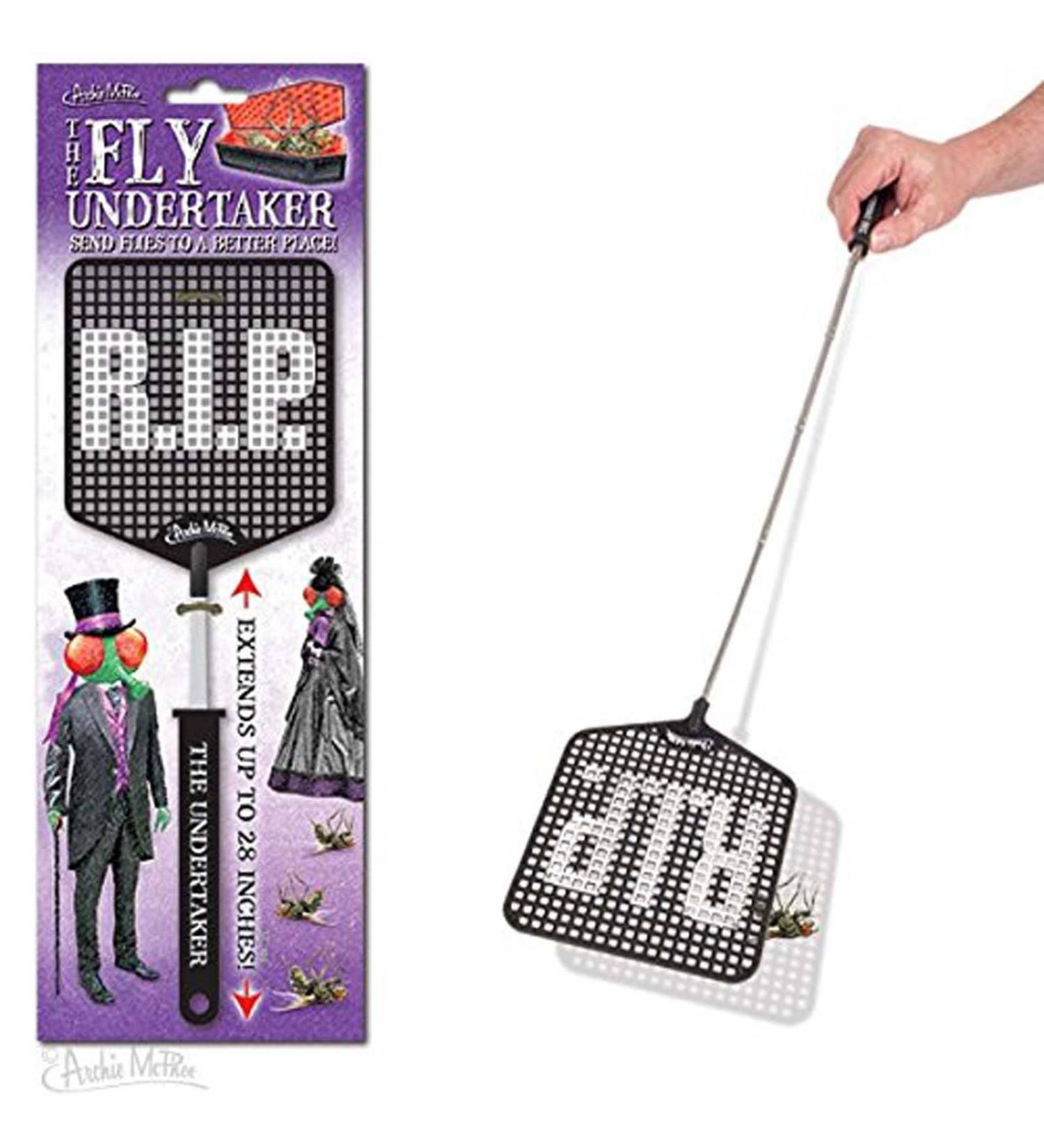 Mcphee Accoutrements The Fly Undertaker - R.I.P. Fly Swatter