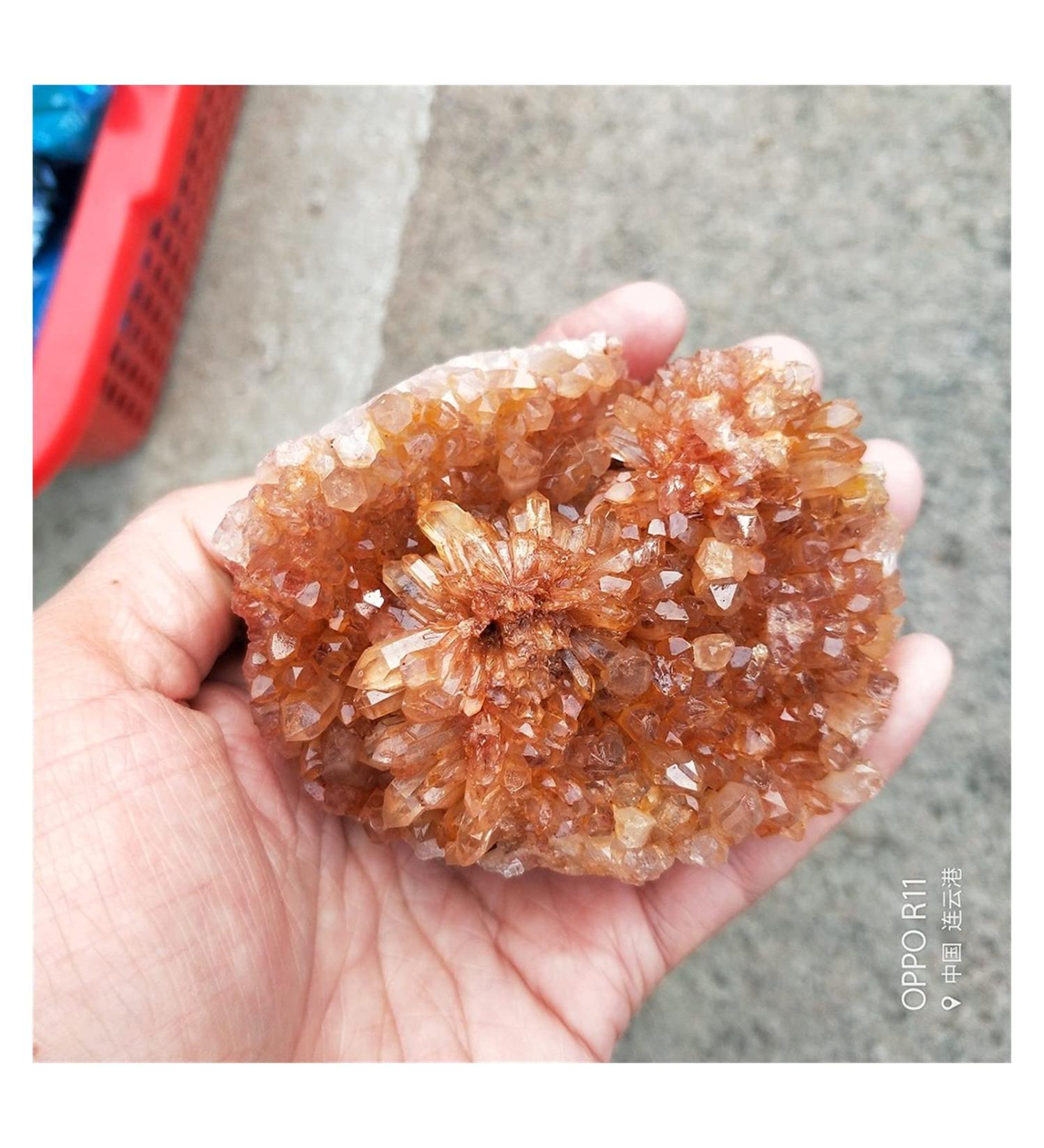 Natural Crystal Cluster Crystal Carving Hedgehog Quartz Minerals Stone Decoration Home The Goods ZJGIDTEM (Size : 300g 7-8cm) - Buy Online on GoSupps.com
