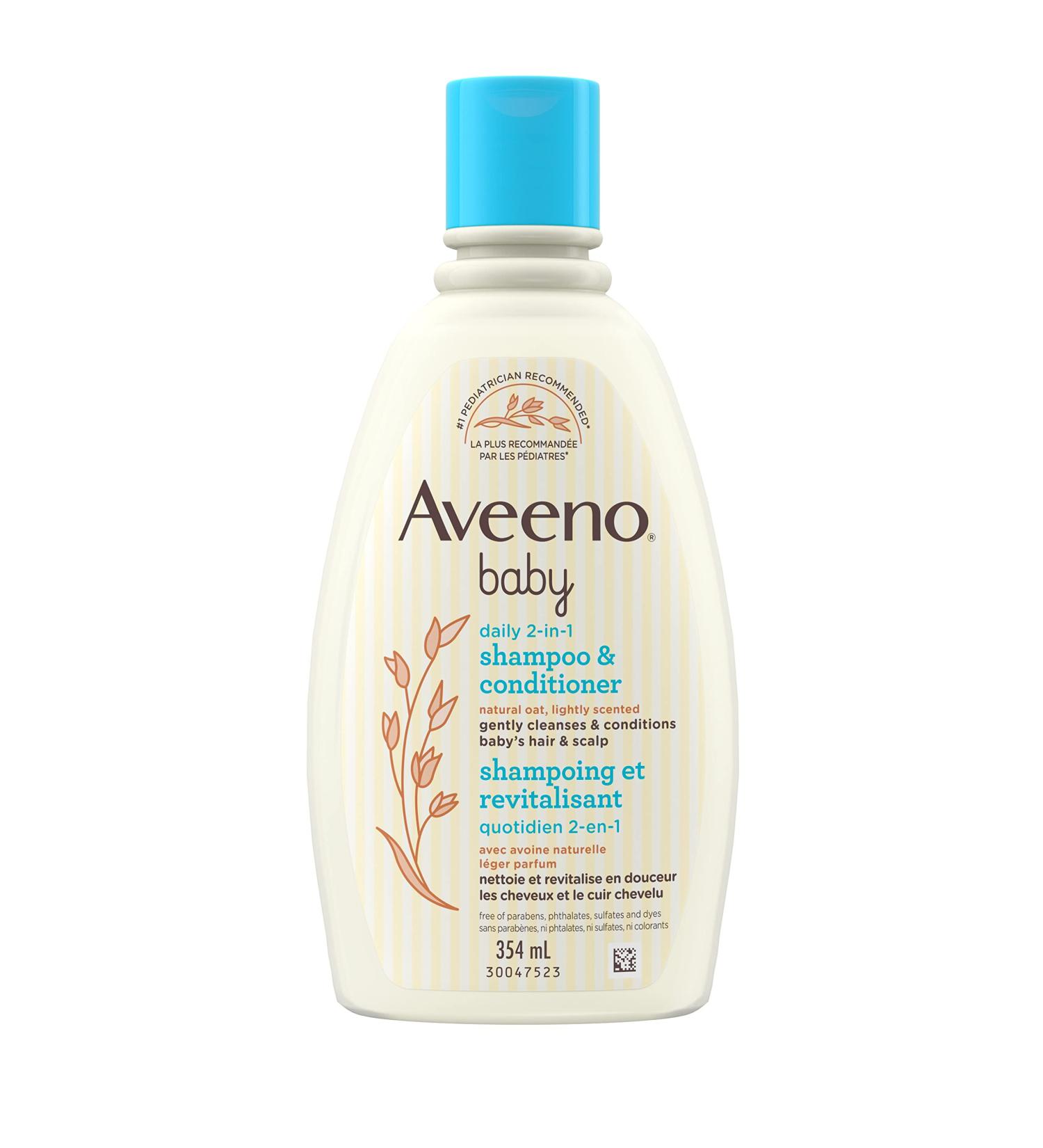 Aveeno Baby Gentle Conditioning Shampoo 12 fl oz - Lightly Scented | 354 ml - Buy Online on GoSupps.com