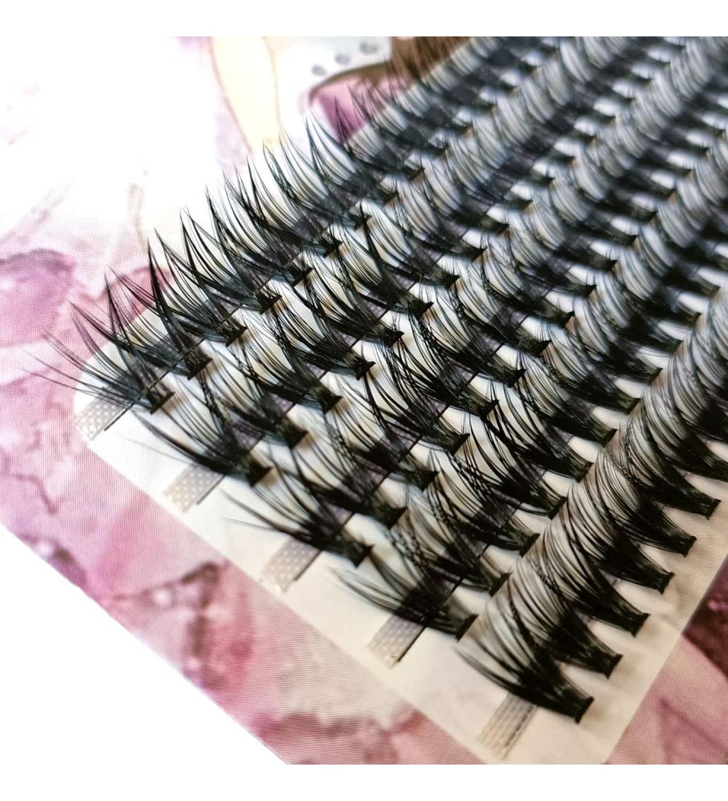 Buy 20D/30D/40D Nerz Single Eyelash Kit - Cluster Silk Extensions Mixed Tray 8-16mm for Natural Thick Look - Buy Online on GoSupps.com