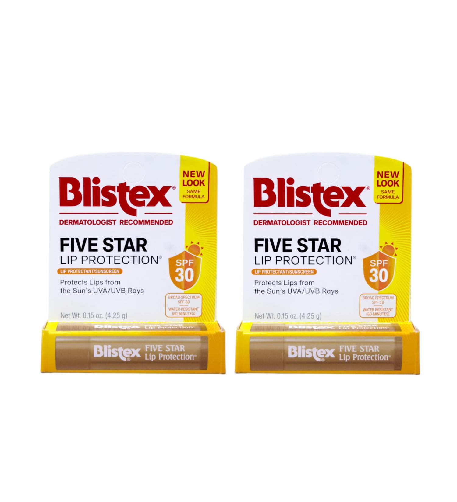 Blistex Five Star Lip Protection.15 Ounce (Pack of 2) - Buy Online on GoSupps.com