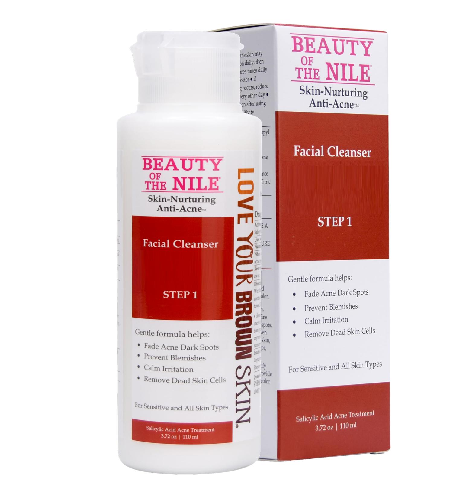 Shop Facial Cleanser & Acne Fighter for Skin-of-Color | Salicylic Acid & Niacinamide - 3.72 Oz - Hydrate Oily Skin & Blemish Control - Buy Online on GoSupps.com