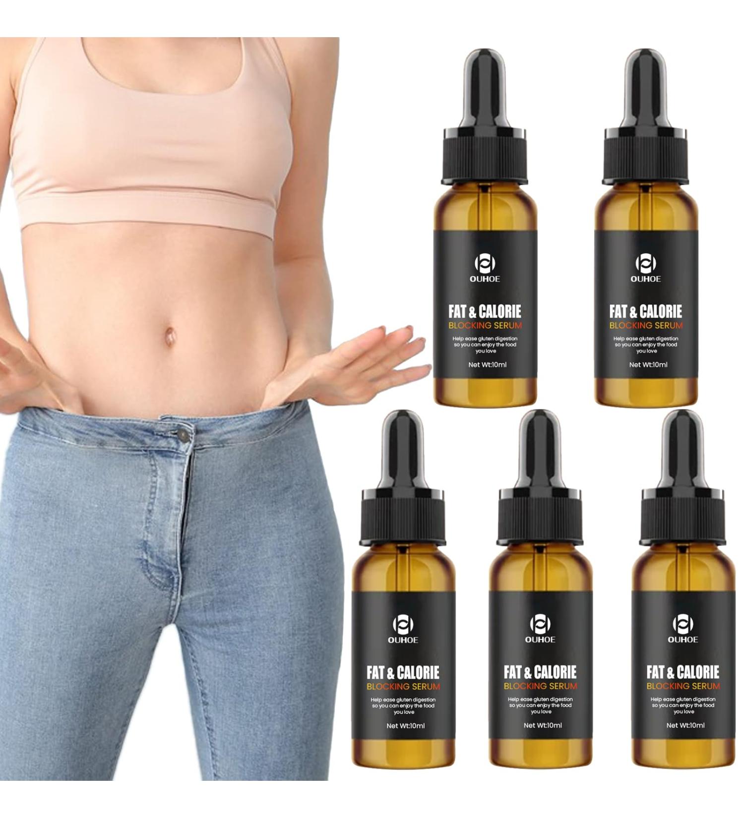 Ouhoe Body Shaping Essence Oil 20/30/50 ml Ouhoe Fat & Calorie Blocking Serum Firm Skin Collagen Lifting Body Oil (5 x 50 ml) - Buy Online on GoSupps.com