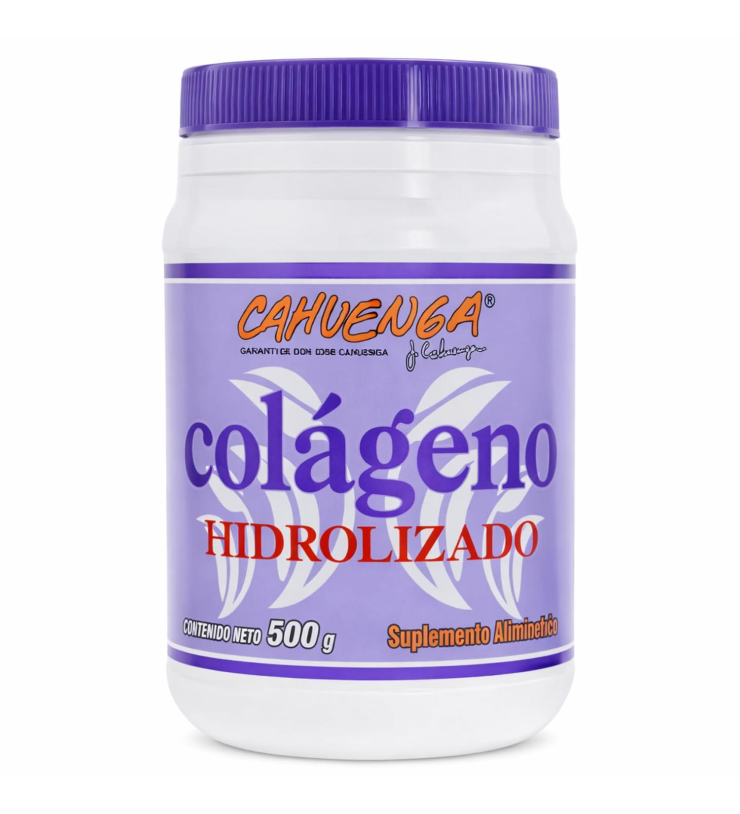 Tu Salud Plus CAHUENGA Hydrolyzed Collagen Powder 500g - Unflavored Protein for Hair Skin Nails & Joints Keto & Gluten-Free - Colageno Hidrolizado (Hydrolyzed Collagen) 500g - Buy Online on GoSupps.com