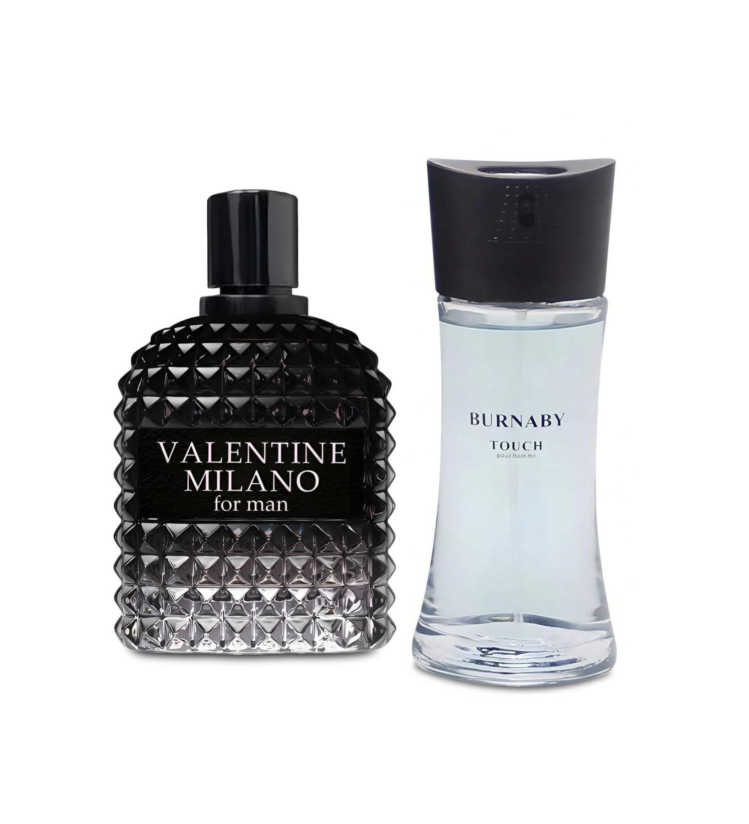 2PCS Valentine Milano/Burnaby Touch Eau De Toilette for Men-Fresh Romantic Scent Perfume for Men 3.4 Fl Oz Each Mens Cologne For All Skin Daily Used MilanoMen/Burnaby Touch - Buy Online on GoSupps.com