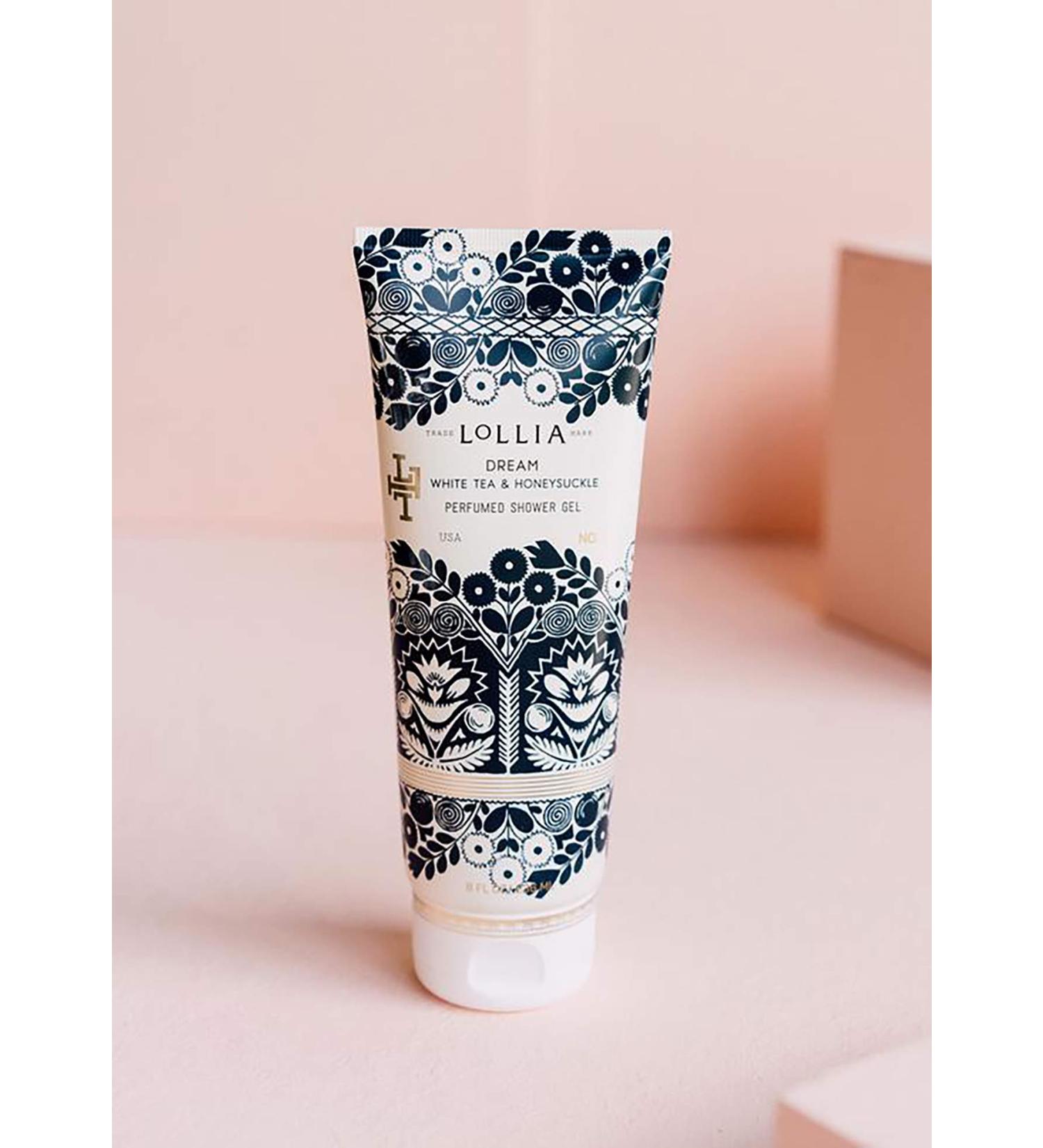 LOLLIA Dream Shower Gel - Nourishing Body Wash with Shea Butter & Aloe Leaf - 8 fl oz - Buy Online on GoSupps.com