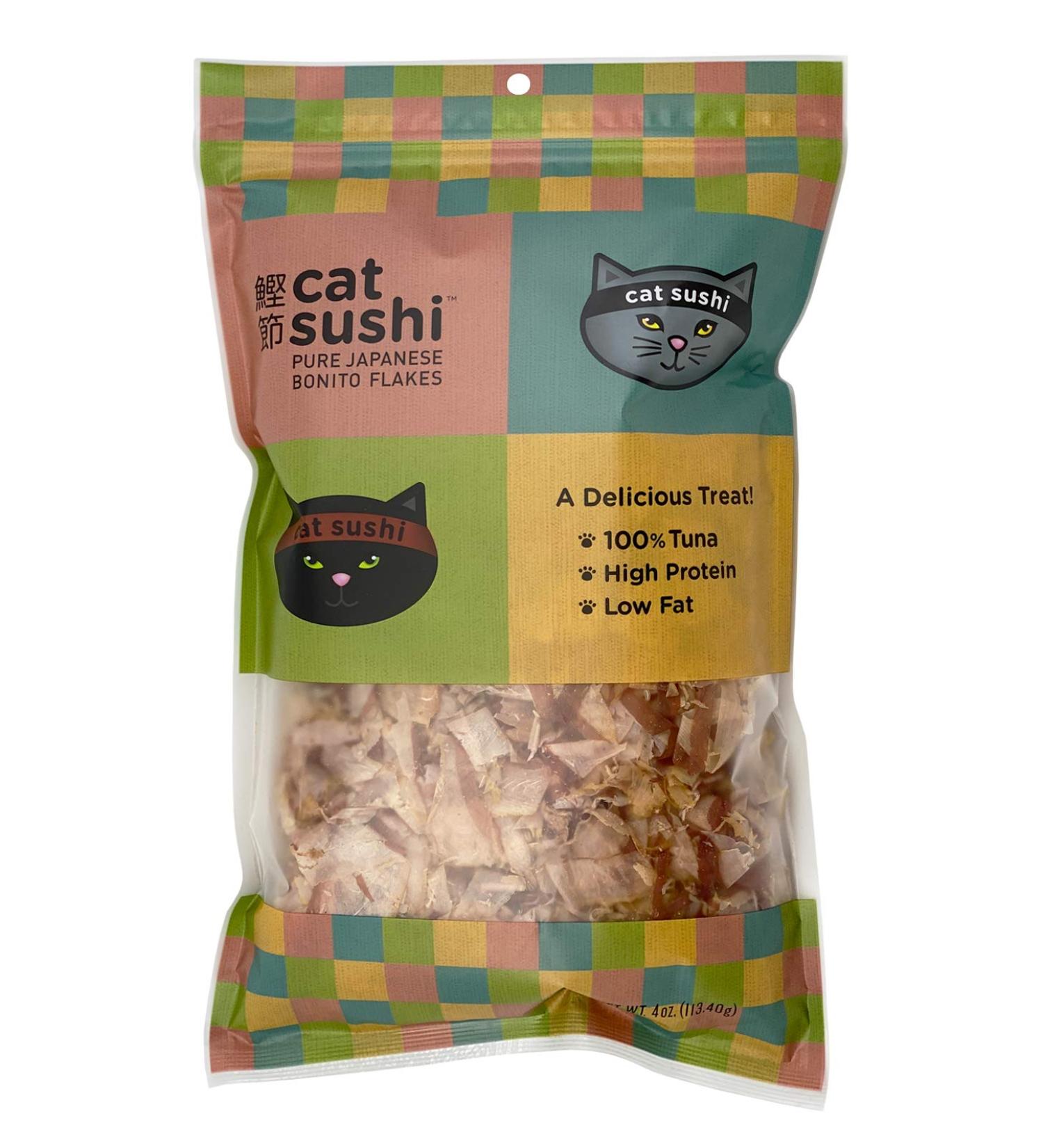 Cat Sushi Bonito Flakes 4oz - Premium Quality, Classic Flavor - Shop Now! - Buy Online on GoSupps.com