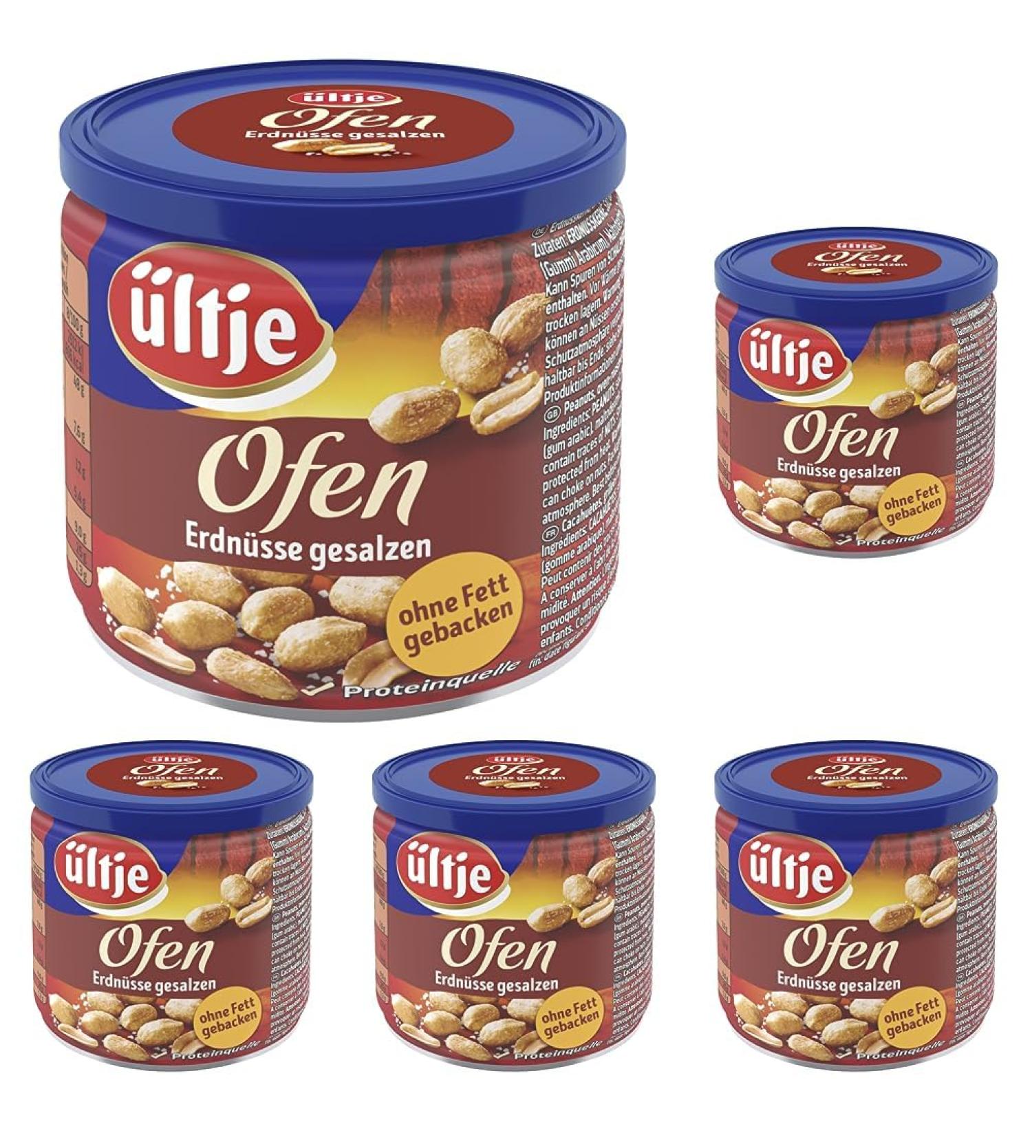 Buy ltje Oven Peanuts Salted 180g (Pack of 5) - Premium Quality International Shipping! - Buy Online on GoSupps.com