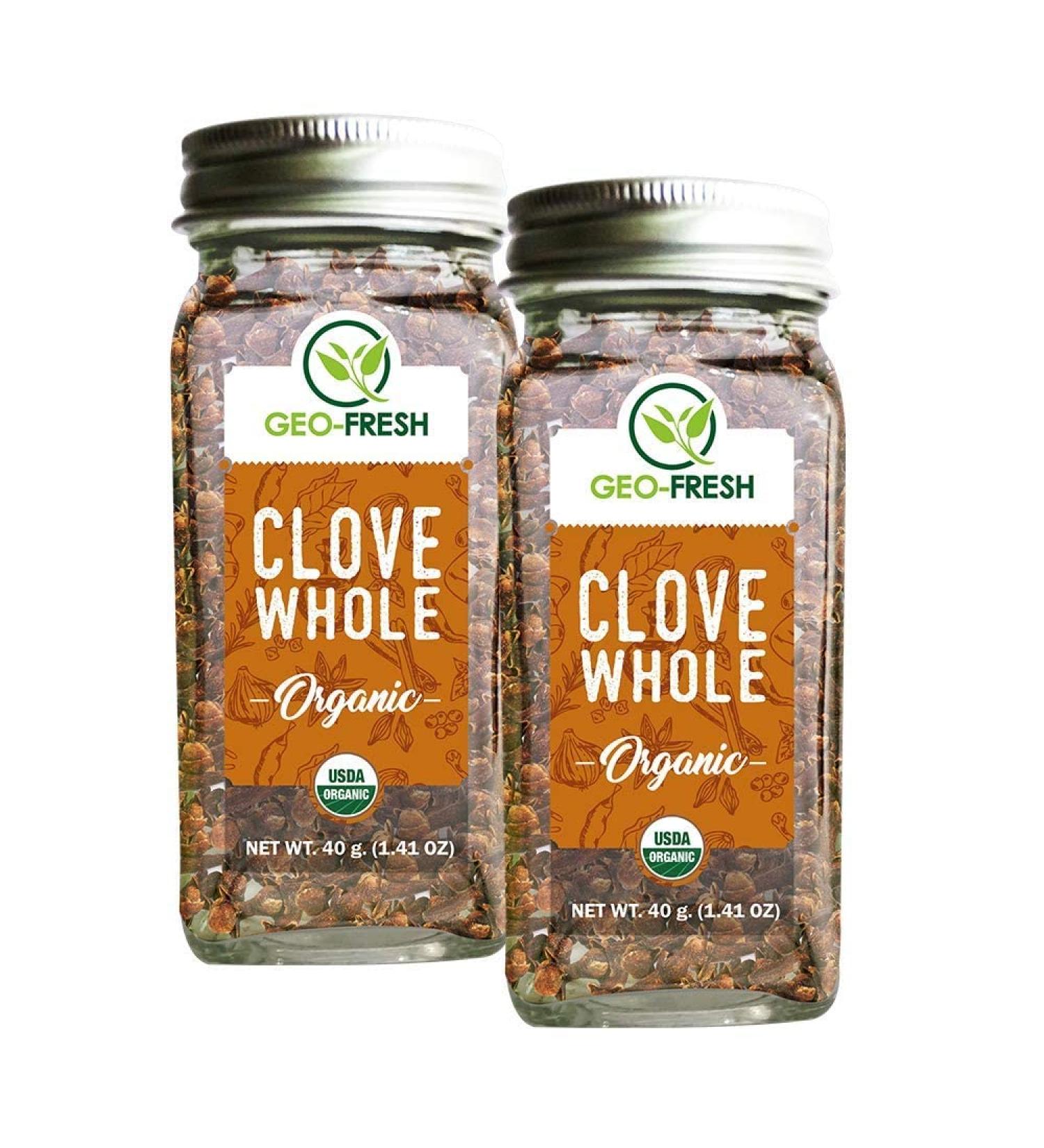 Geo-Fresh Organic Clove - 40g (Pack of 2) - Buy Online on GoSupps.com