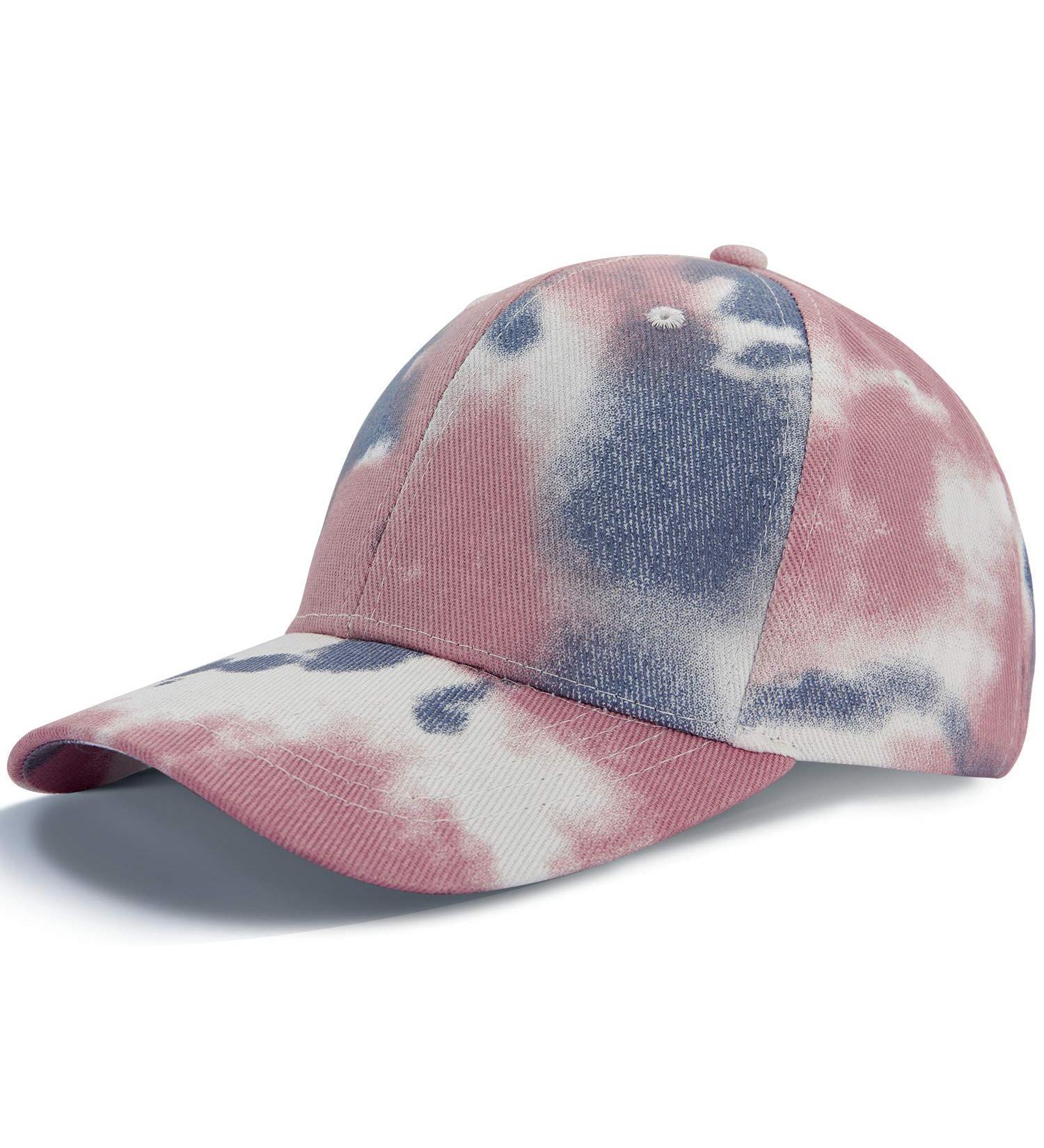 Livacasa Adjustable Baseball Cap for Men & Women - Unisex Cotton Hat with Air Holes & Sun Protection - Perfect for Sports & Outdoor Trips - Red - Buy Online on GoSupps.com