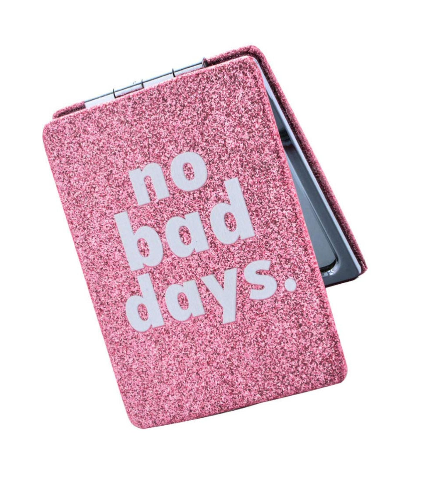 1pc Pu Folding Double-sided Mirror Pocket Mirror for Girl Small Make up Mirror Daily Vanity Mirror Double Side Mirror Girls Purses Makeup Mirror Travel Folding Mirror Simple Metal - Buy Online on GoSupps.com