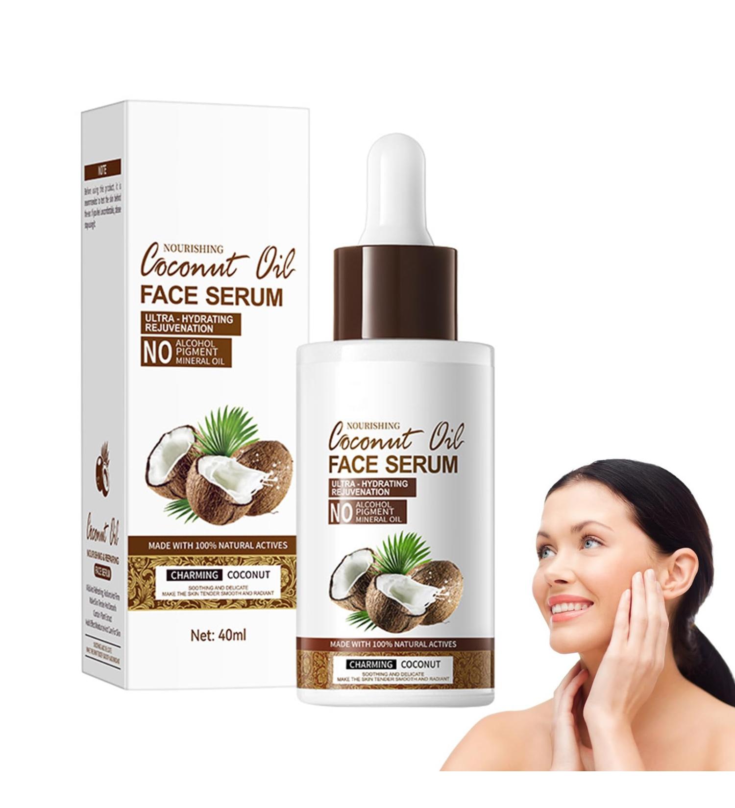 S rum intensif l'huile de coco l'huile de noix de coco - Cr me miracle anti-rides et hydrate - Soin intensif pour peaux s ches - Soin en profondeur pour une peau clatante - Apaise et lisse pour - Buy Online on GoSupps.com