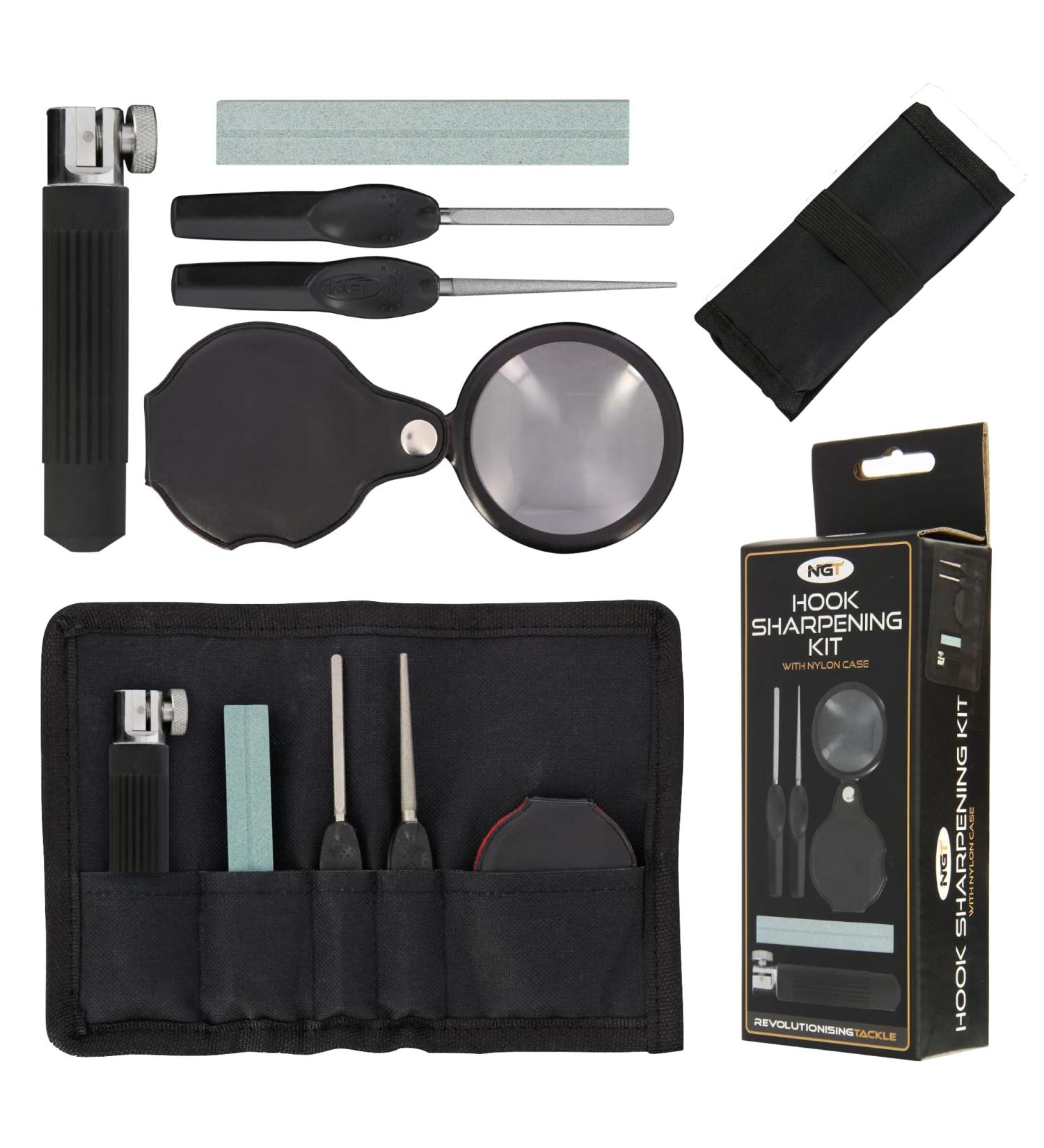 Ngt Hook Sharpener Set | Premium Hook Grinder for Perfect Fishing Hooks | Fast International Shipping - Buy Online on GoSupps.com