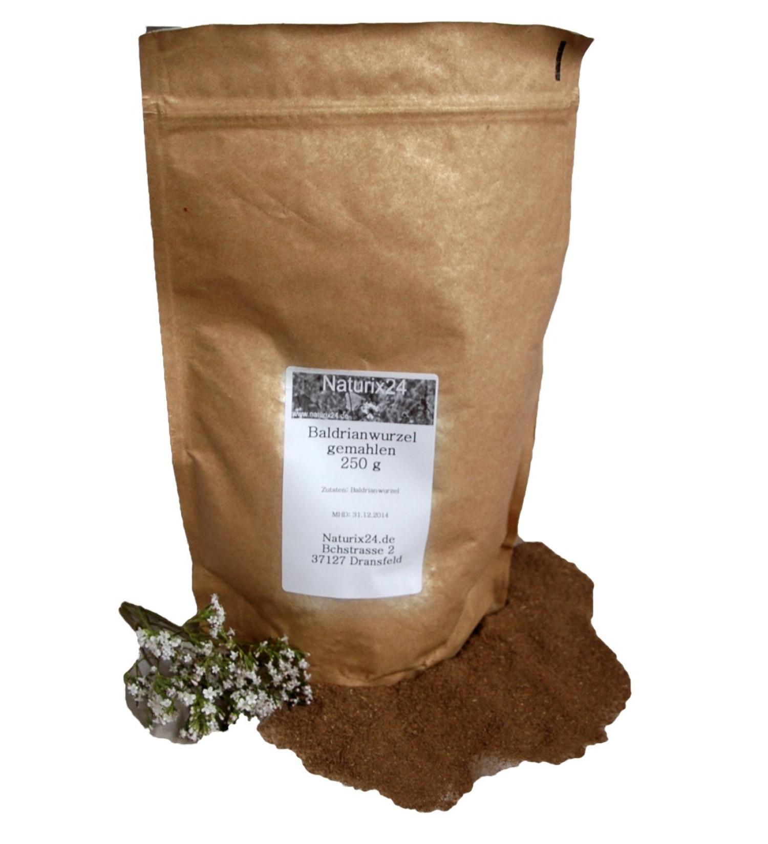 Naturix24 Naturix24 Ground Valerian Root - Bag of 250 g