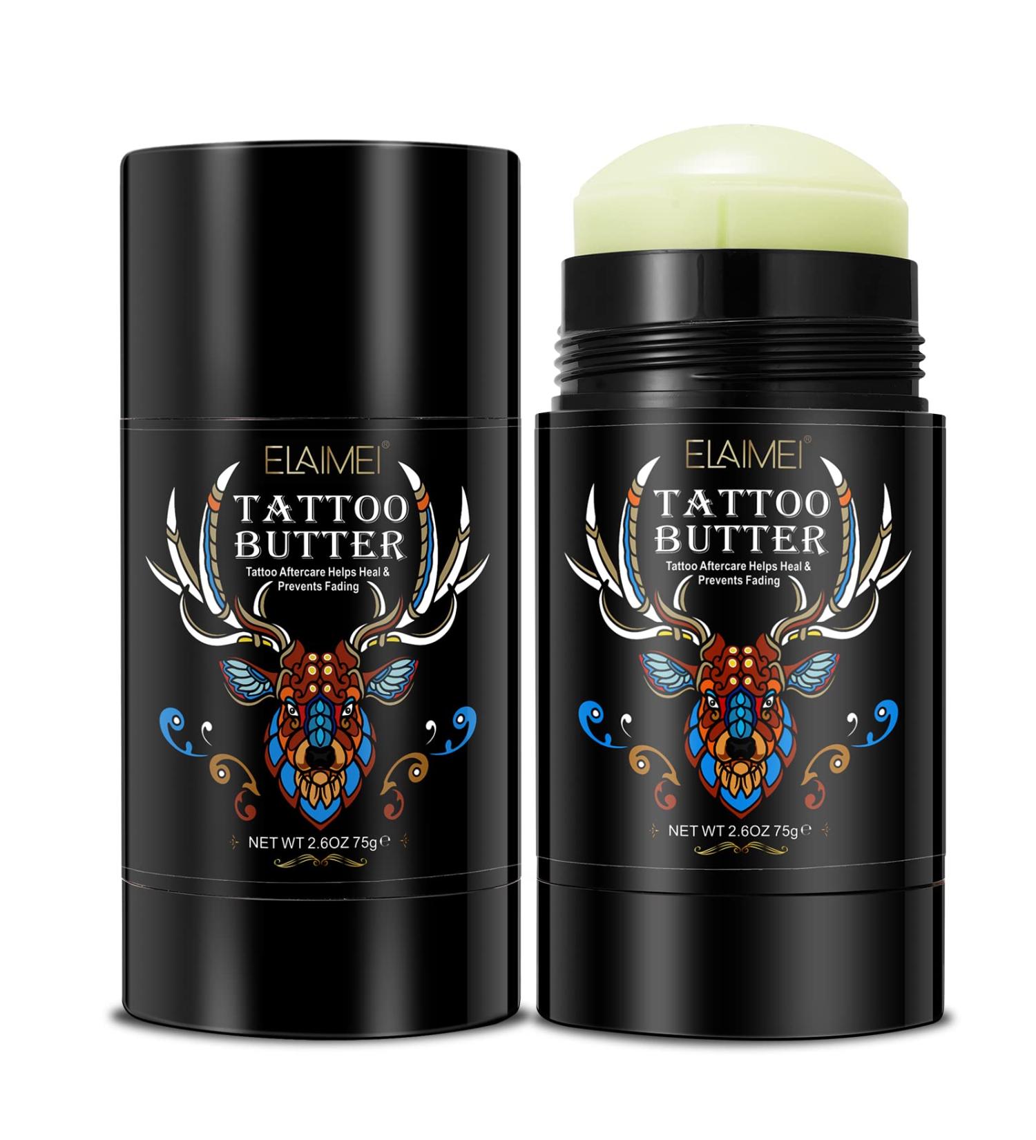 Tattoo Balm Tattoo Balm Cream-Natural & Healthy Healing Tattoo Cream-Moisturizing to Promote Skin Healing - Buy Online on GoSupps.com