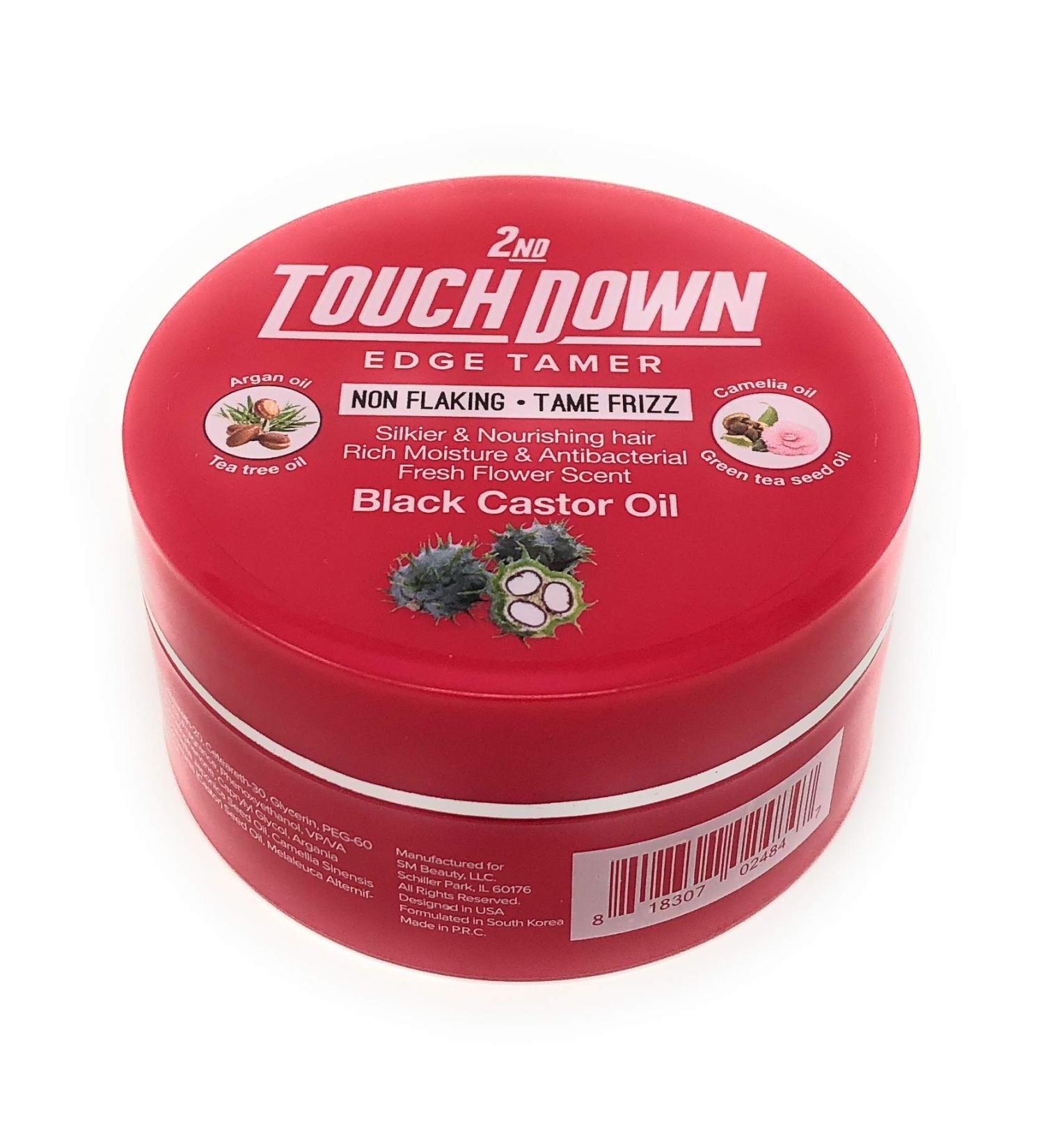 2nd Touch Down Edge Tamer (Black Castor Oil  80g / 2.82oz) Black Castor Oil 80g / 2.82 Ounce