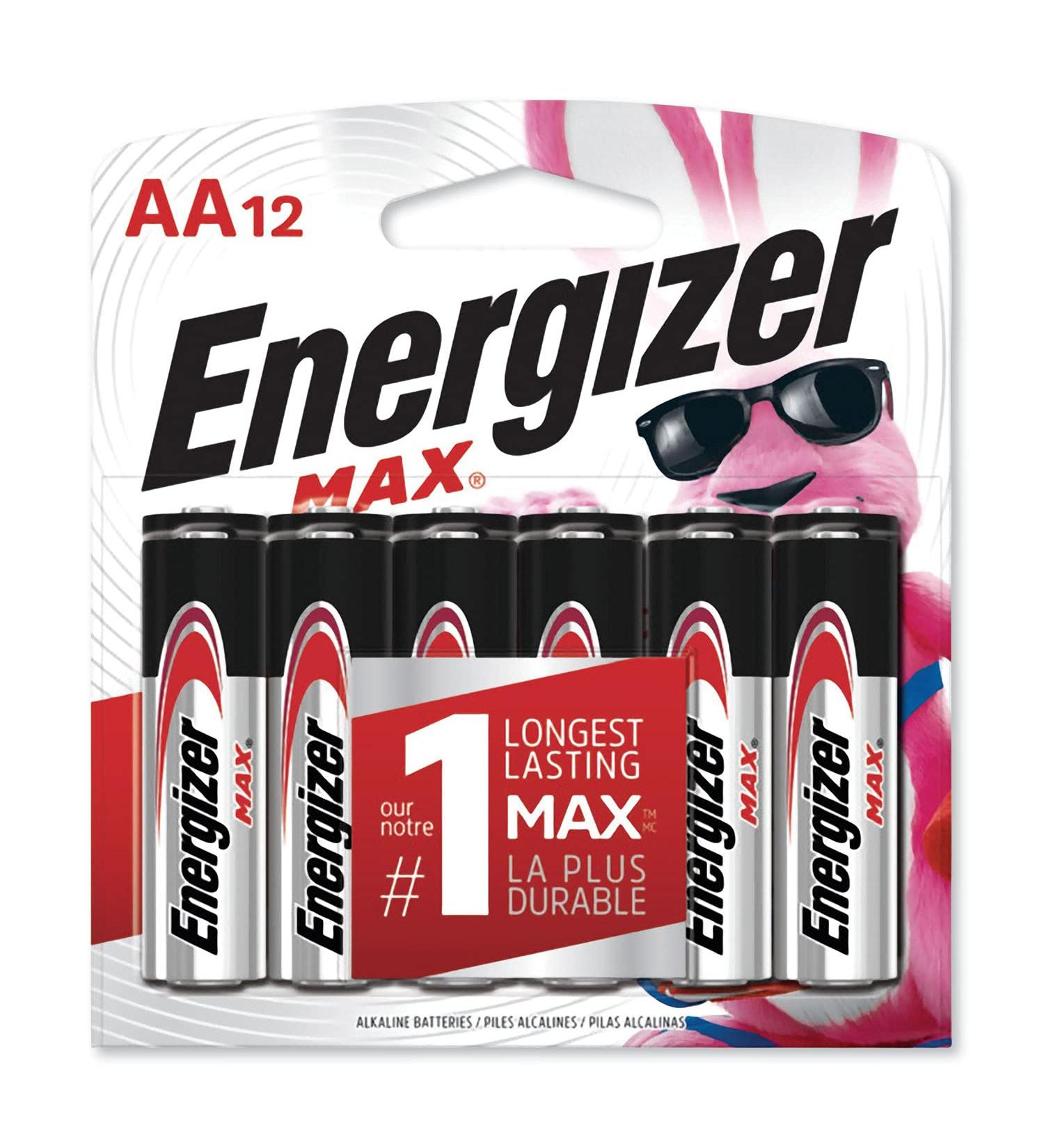 Eveready Battery Co Inc Max AA Alkaline Batteries 12/PK BKSR