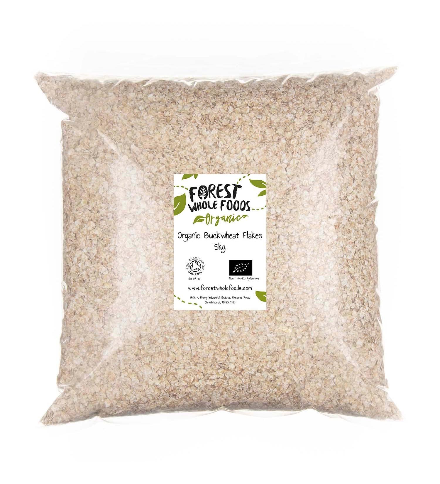 Forest Whole Foods Organic Buckwheat Flakes (5kg)