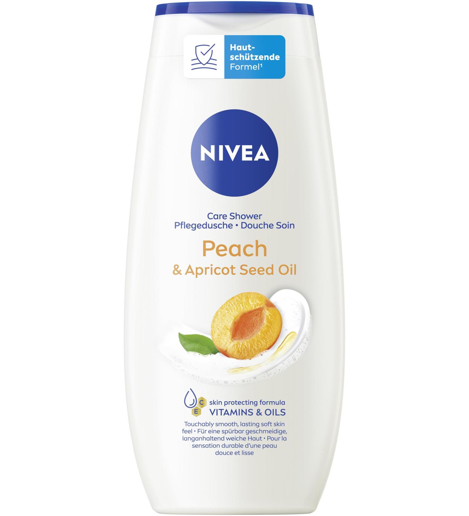 Beiersdorf NIVEA Peach & Apricot Seed Oil Shower Gel 250 ml