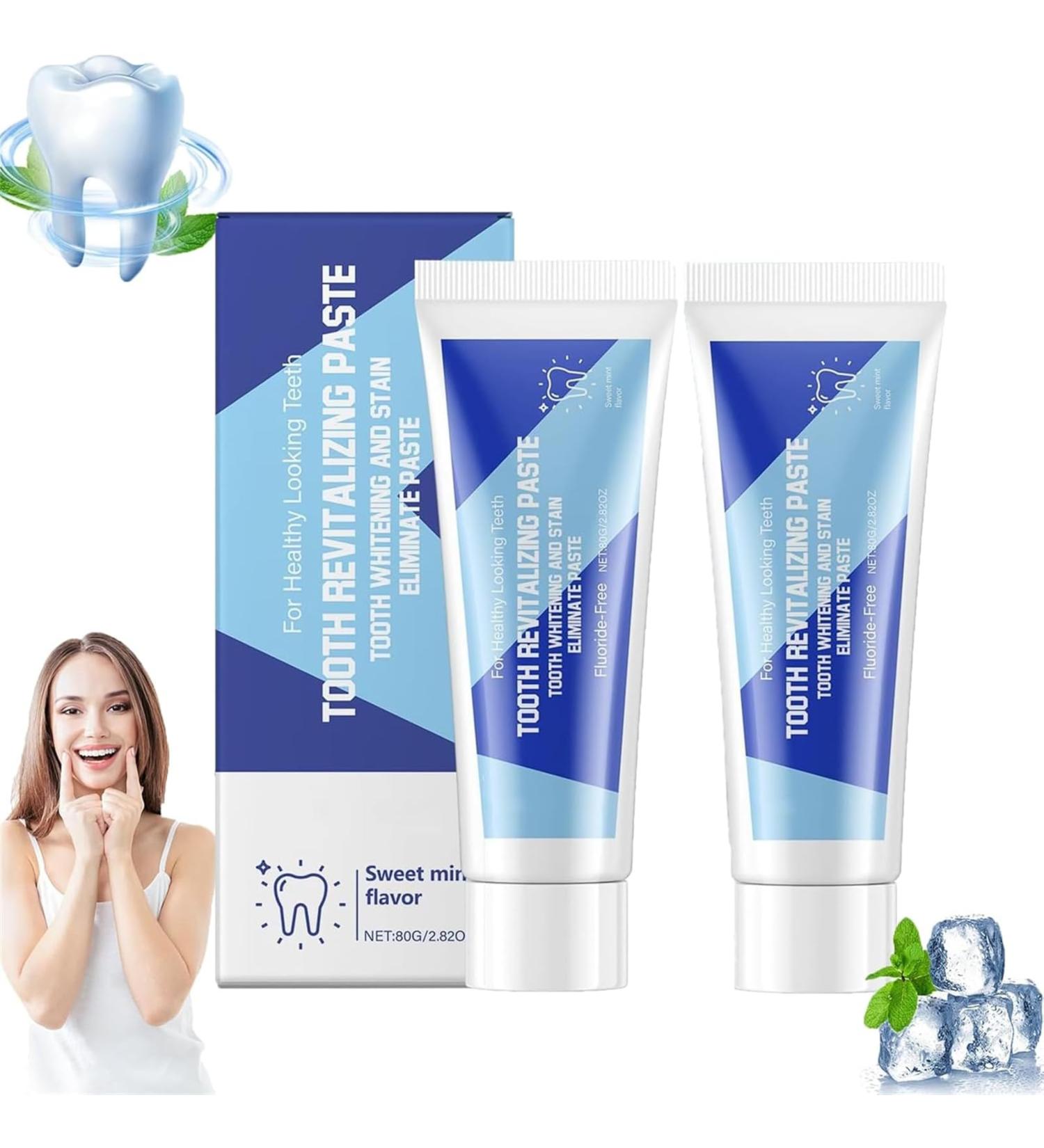 Natural Whitening Toothpaste Probiotic Whitening Toothpaste Intensive Stain Removal Toothpaste Deep Cleaning & Fresh Breath - Buy Online on GoSupps.com