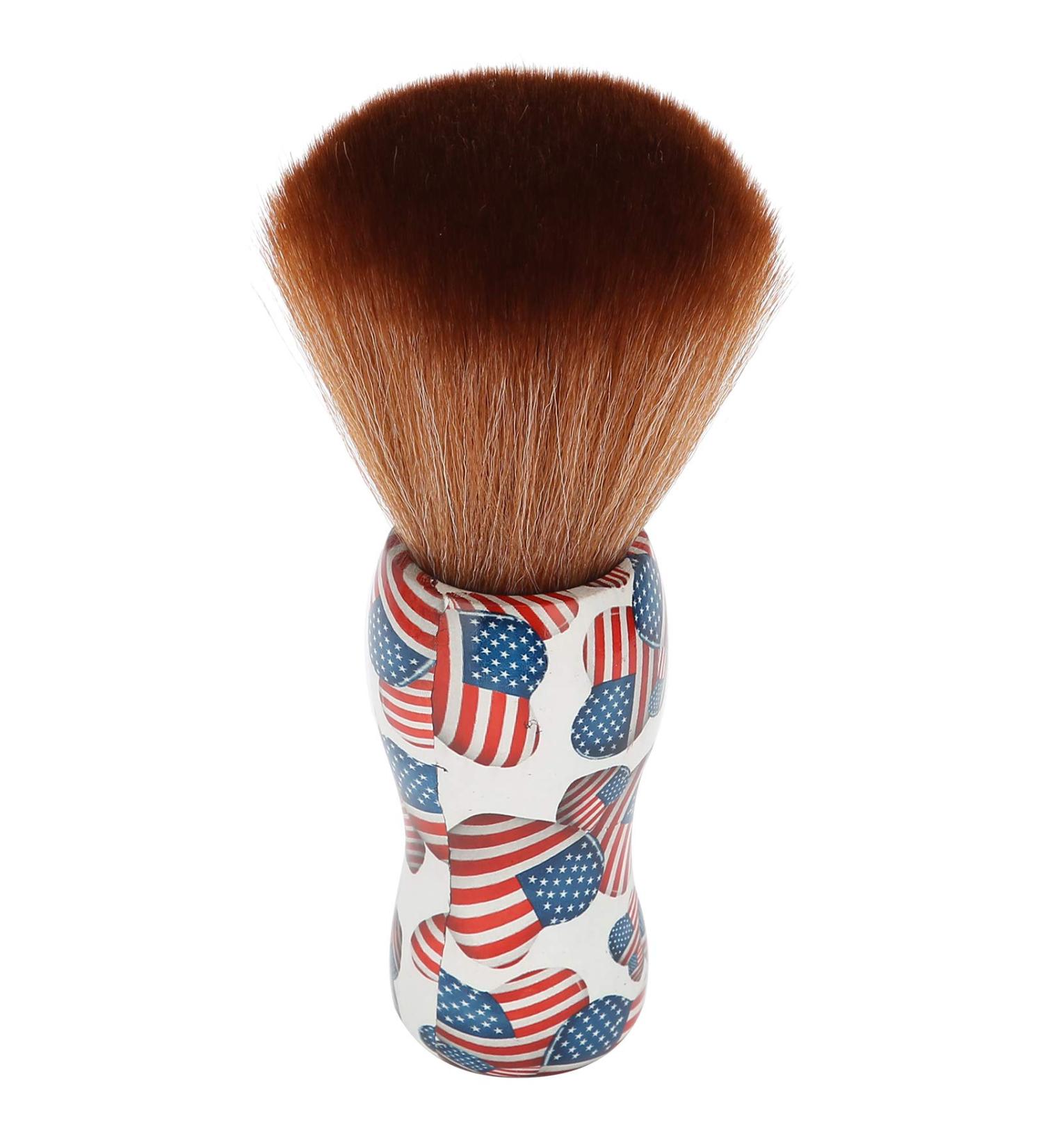 Neck Duster Brush Professional Neck Face Hair Removal Brush Salon Hair Dust Cleaning Sweeping Brush for Hairstyling Salon Hairdressing - Buy Online on GoSupps.com
