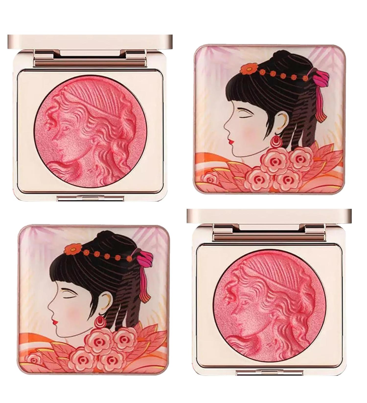 Embossed Smooth Powder Blush Palette For Cheeks Embossed Girl Blush for Cheeks Matte Face Powder Blush Palette Face Matte Blush Palette for Womens & Girls (Pink & Pink 1 Count (Pack of 1)) Pink & Pink 1 g (Pack of 1) - Buy Online on GoSupps.com