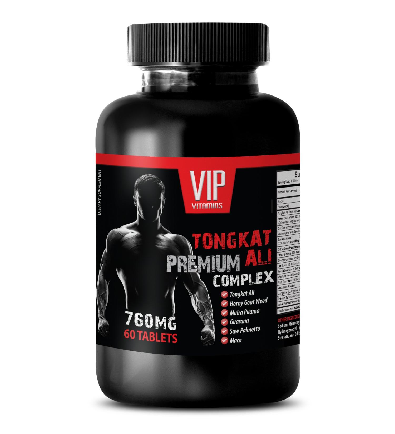Boost Energy and Build Muscle with TONGKAT ALI Premium Complex 760MG - 60 Tablets - Buy Online on GoSupps.com