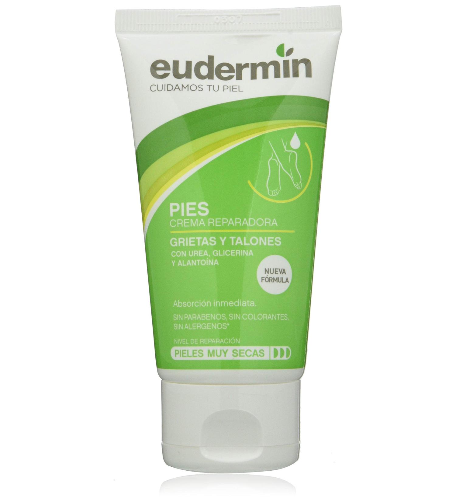 Eudermin Pies Tubo Crema - Hydrating Foot Cream for Soft Skin | International Shipping Available - Buy Online on GoSupps.com