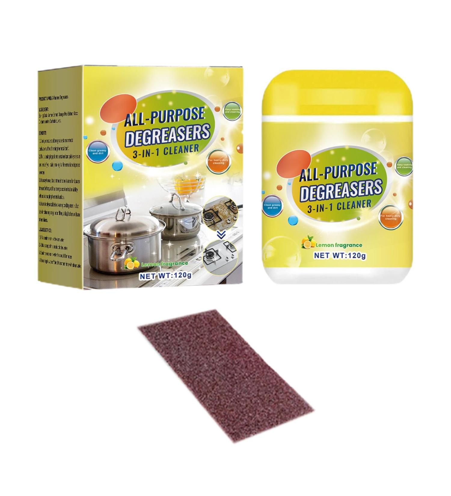 Foam Rust Remover - Kitchen Powder Foam Degreaser Kitchen Oil Stains Grease Cleaning Powder for Heavy Oil Stain and Grease Removal - Buy Online on GoSupps.com