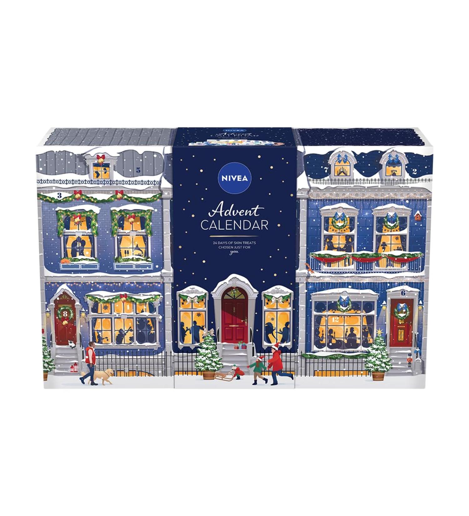 NIVEA Advent Calendar 2023 Women's Gift Set Includes Moisturiser Face Masks Lip Balms Body Cream Shower Gel Anti-Perspirant and More Skincare Set - Buy Online on GoSupps.com