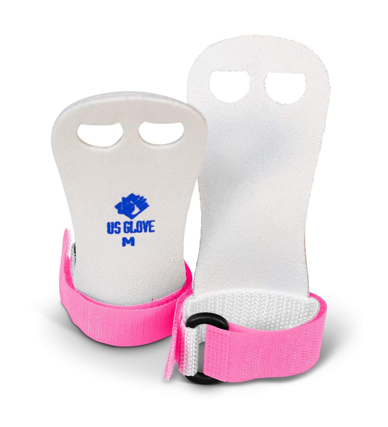 Rainbow Beginner Palm Grips - Gymnastics Hand Guard - USA Made Hot Pink Small - Buy Online on GoSupps.com
