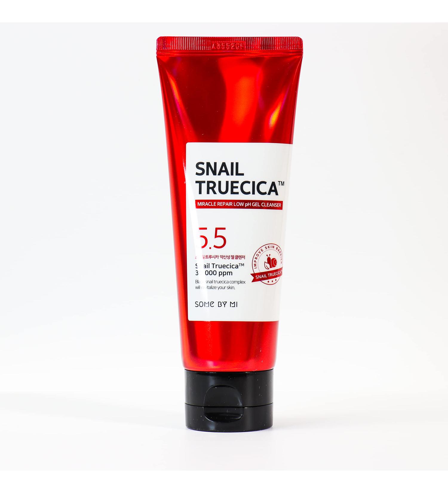 Some By Mi Snail Truecica Miracle Repair Low pH Gel Cleanser 100ml - Gentle Acne & Skin Repair - Buy Online on GoSupps.com