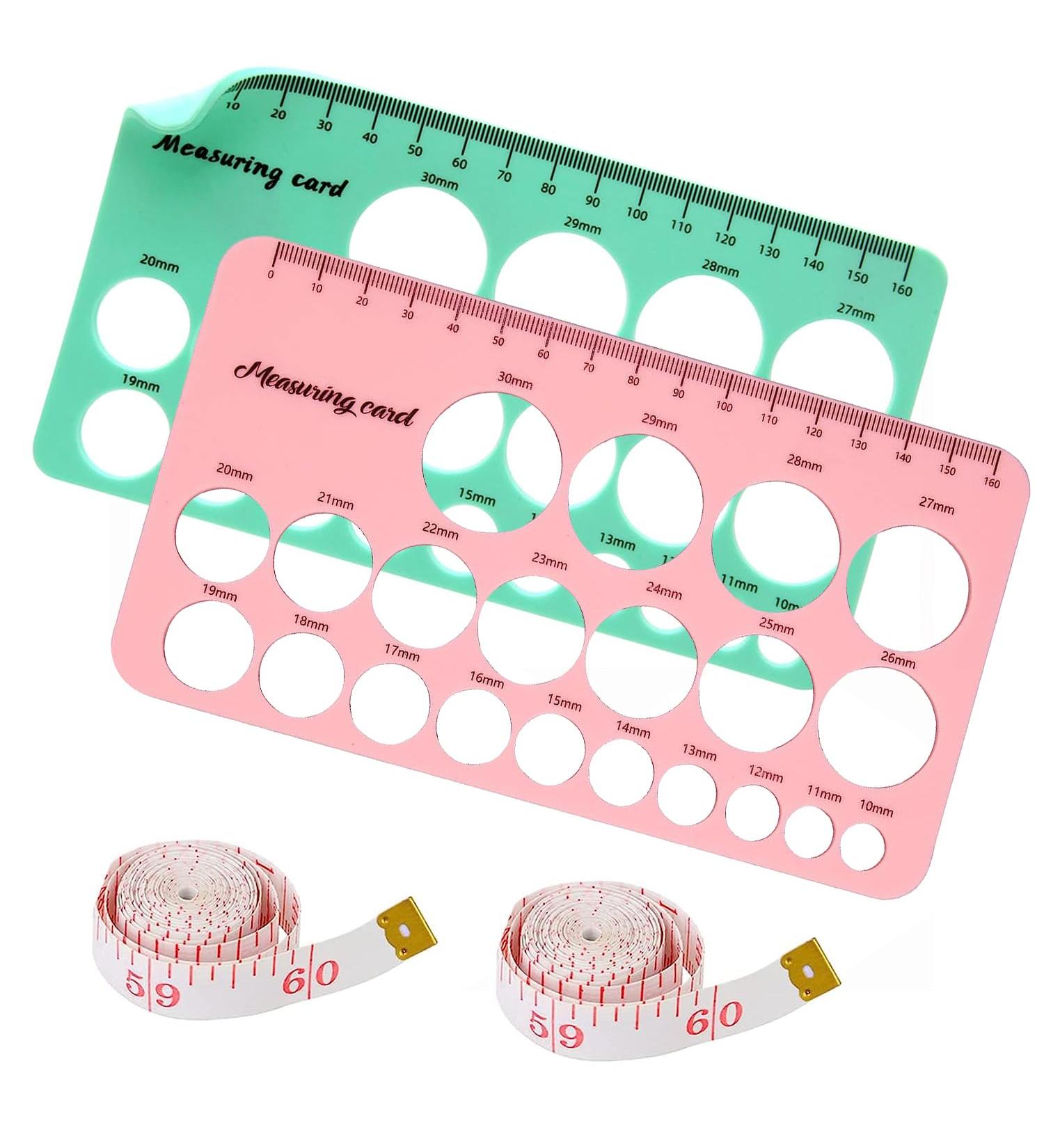 Nipple Ruler 4 Pcs Nipple Measurement Tool Measuring Card Template for Breast Pump Size Soft Silicone Flange Size for Nipples Flange Size Measure for Nipples -Breastfeeding Essential for New Moms - Buy Online on GoSupps.com