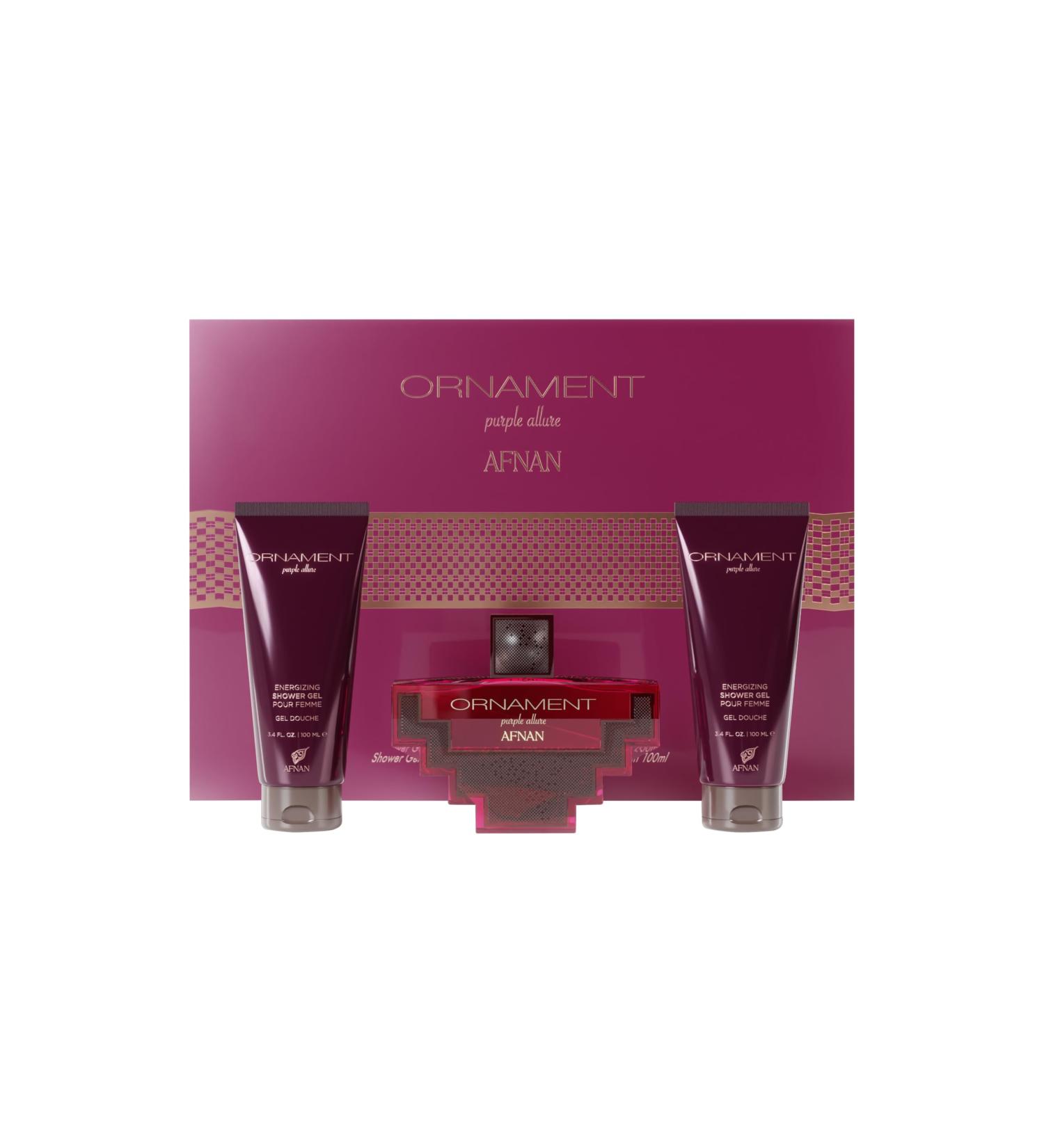 Afnan Ornament Purple Allure Perfume Gift Set for Women - Buy Online on GoSupps.com