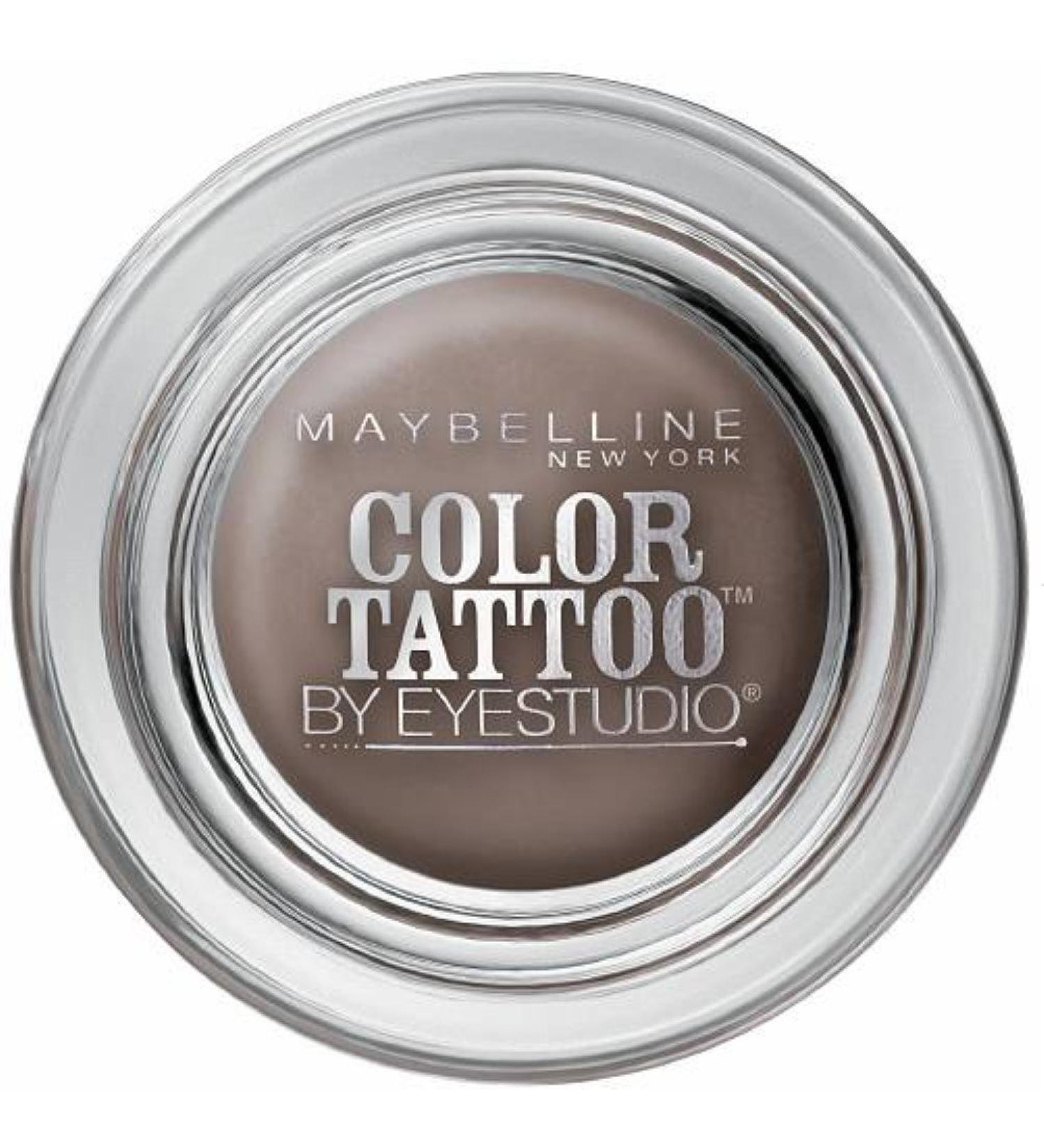 Maybelline Eyestudio Color Tattoo 24Hr Eyeshadow  Tough As Taupe  35   0.14 Ounce