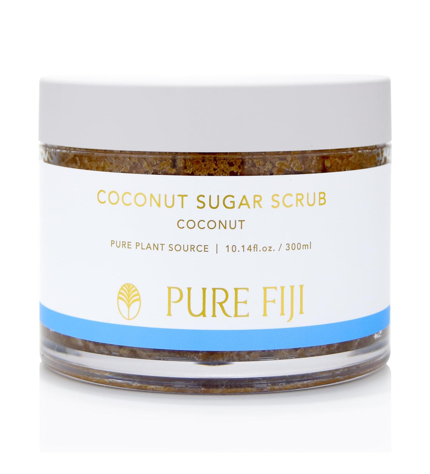 Pure Fiji Coconut Sugar Body Scrub Coconut (10.14oz/300ml) - Buy Online on GoSupps.com