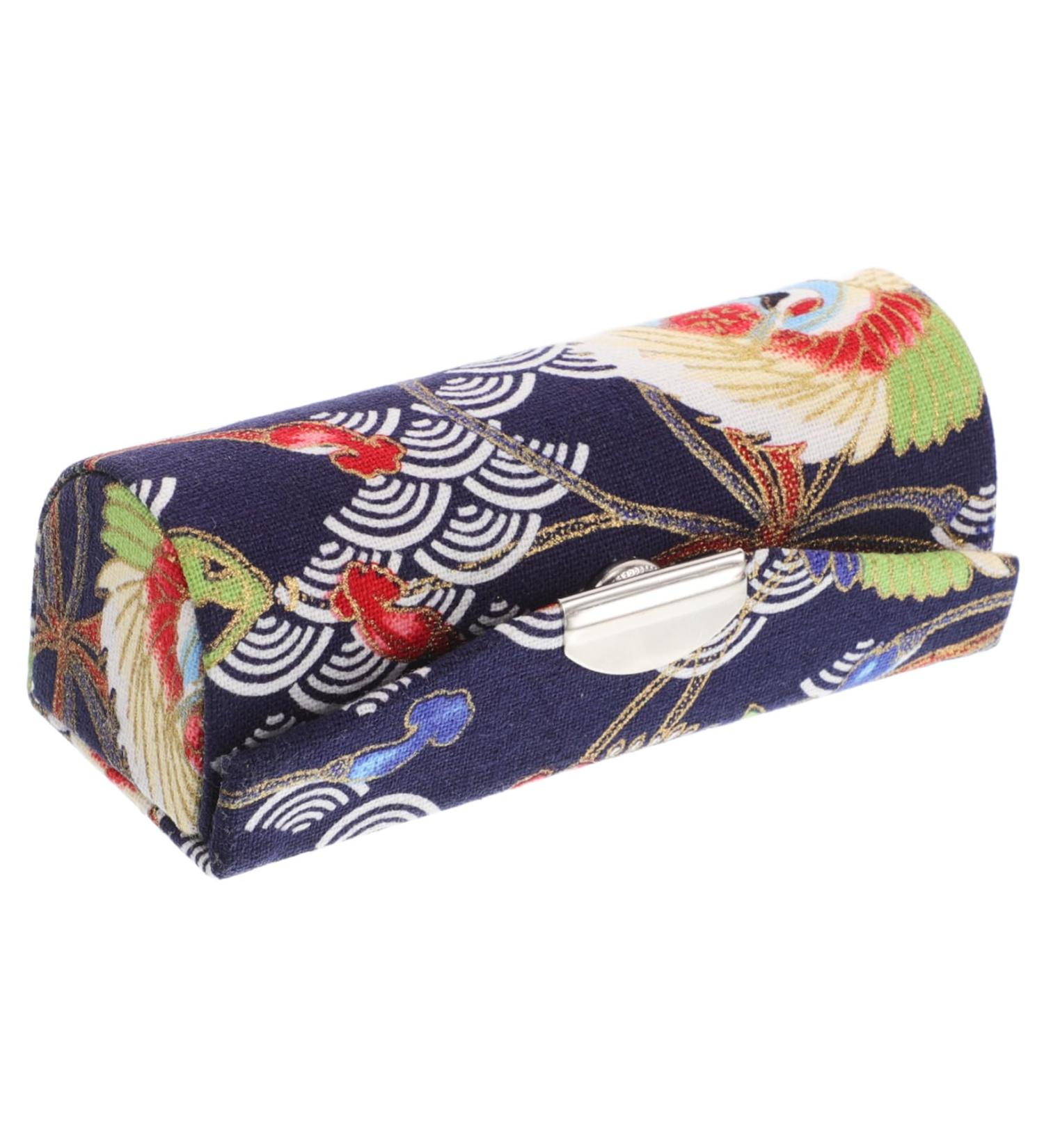 ELAYARD Vintage Lipstick Case with Mirror Small Makeup Organizer for Wallet Portable Lipstick Holder Bag Lipstick Storage Box Cute Lipstick Holder Mini Lipstick Makeup Bag - Buy Online on GoSupps.com