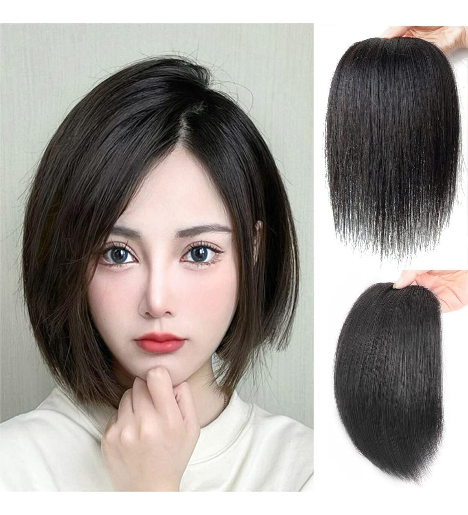 Premium 6 Clip-In Human Hair Extensions for Women - Black | International Shipping Available - Buy Online on GoSupps.com
