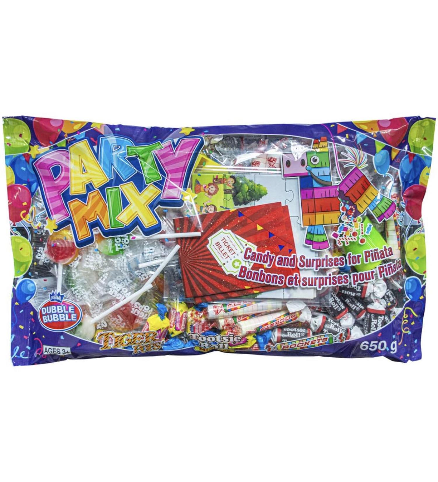 Pinata candy mix - party mix candy 650g all your favourite candy and surprises!