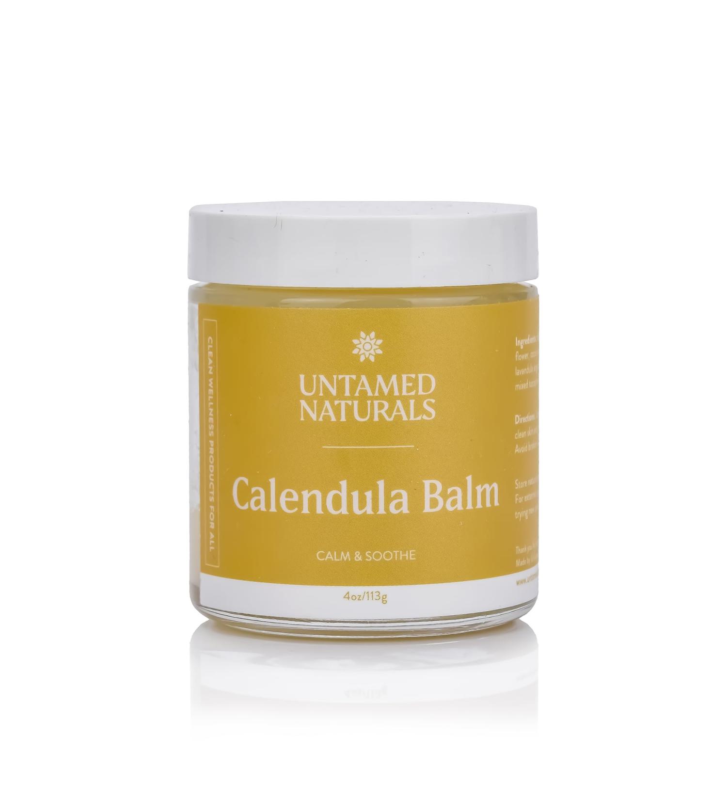 Calendula Cream - Soothing & Calming Lavender Scent | All Natural 4oz International Shipping - Buy Online on GoSupps.com