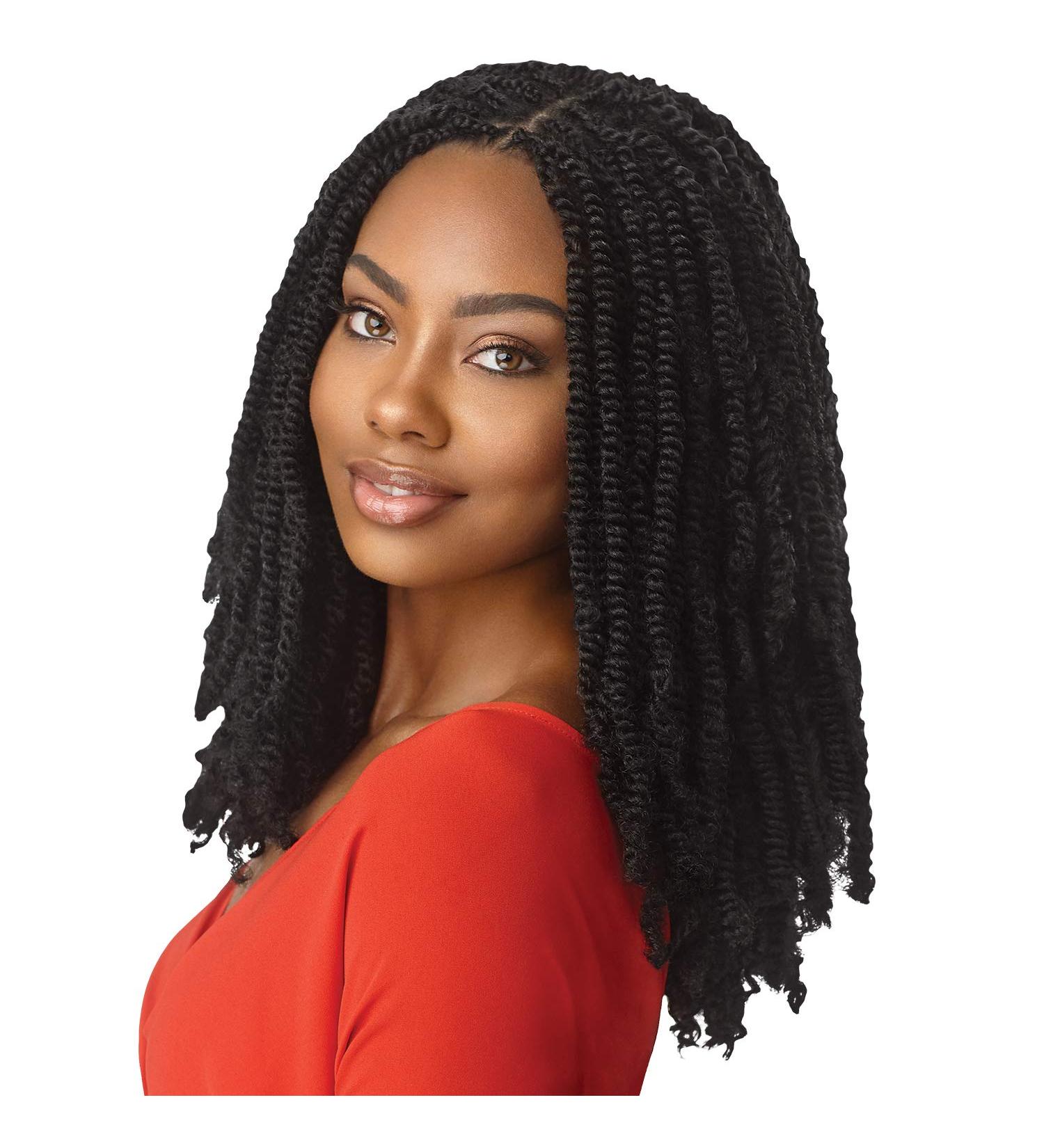 Outre X-pression Twisted Up Springy Afro Twist 16 - 3-Pack Multi Deals (1B) - Buy Online on GoSupps.com