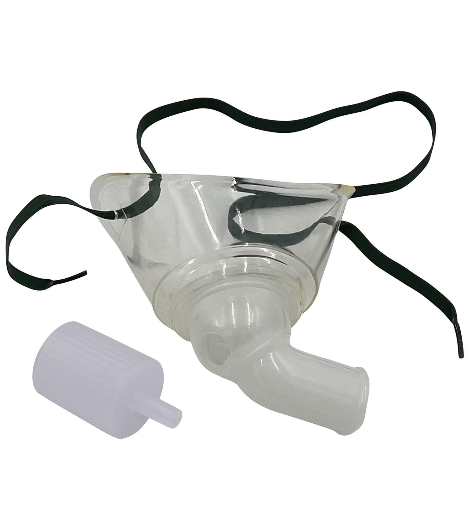 Pediatric Oxygen Tracheostomy Collar Mask - 1 Pack with Swivel Connector & Tubing Adapter - Buy Online on GoSupps.com