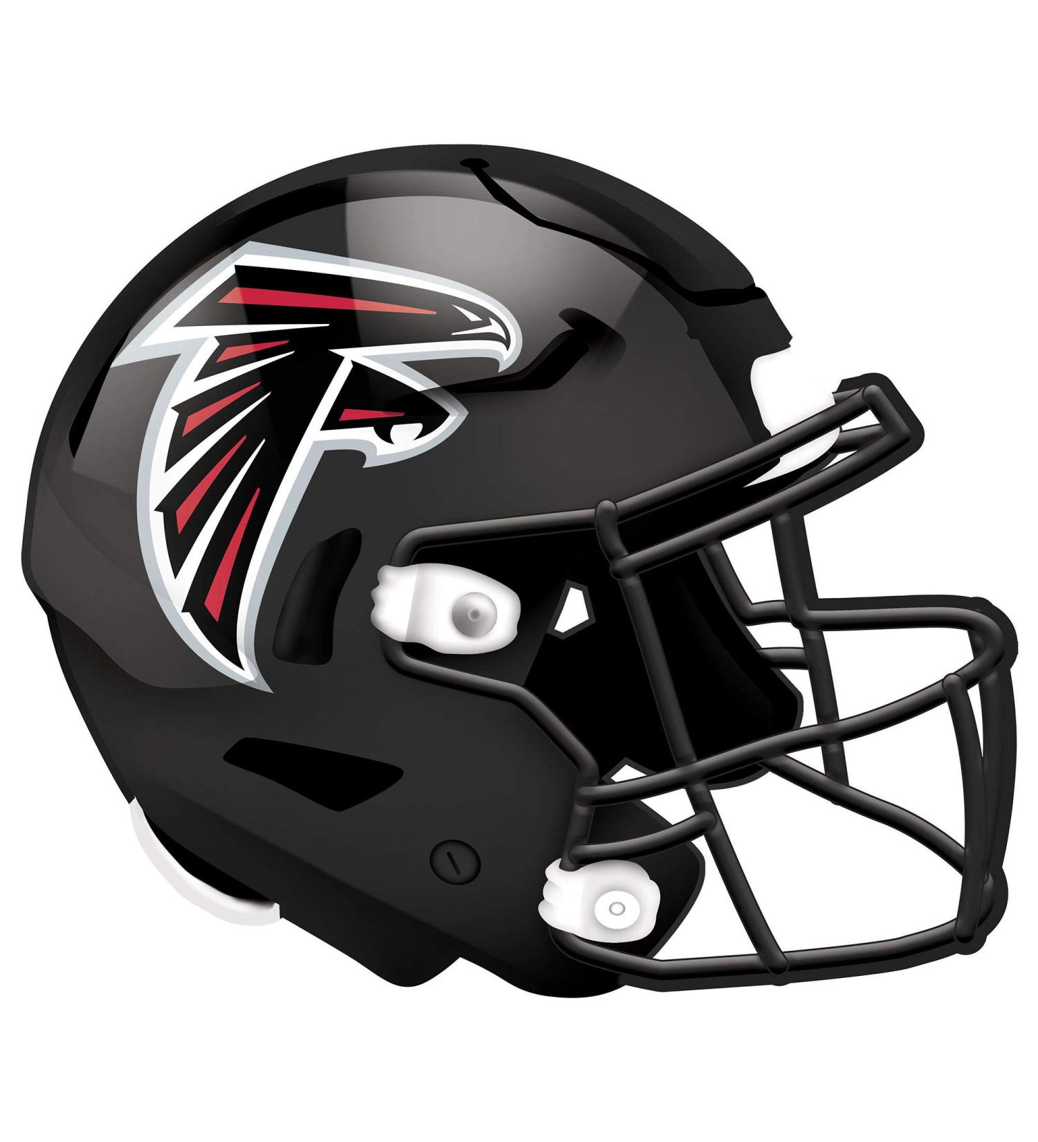 NFL Atlanta Falcons Unisex Atlanta Falcons Helmet shaped sign, Team Color, 12 inch