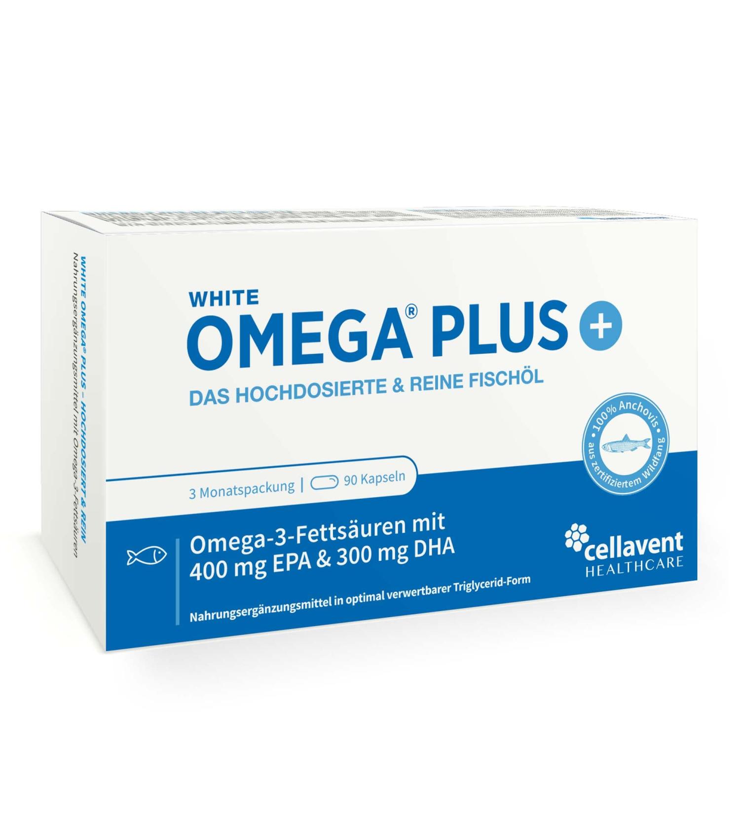 Highly Purified Omega 3 Fish Oil Capsules | 1 000 mg Omega-3 Fatty Acids (300 mg DHA & 400 mg EPA) | Triglyceride Form | 3-Month Supply - Shop Now! - Buy Online on GoSupps.com