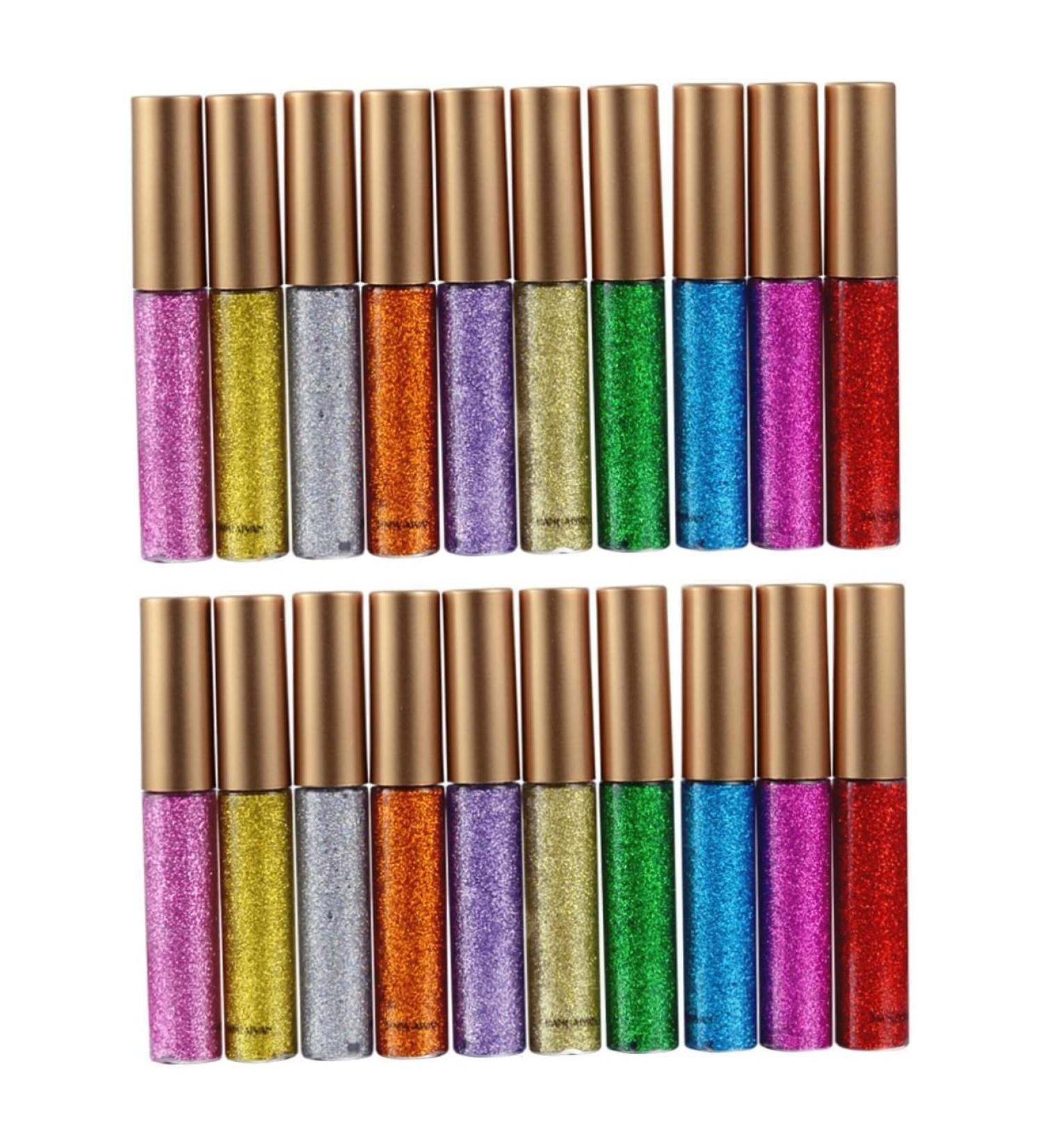 NOLITOY 20 Pcs Eyeliner Pencil Liquid Eyeliner Shinny Eyeliner Eye Shadow Nightclub Liquid Eyeshadow - Buy Online on GoSupps.com