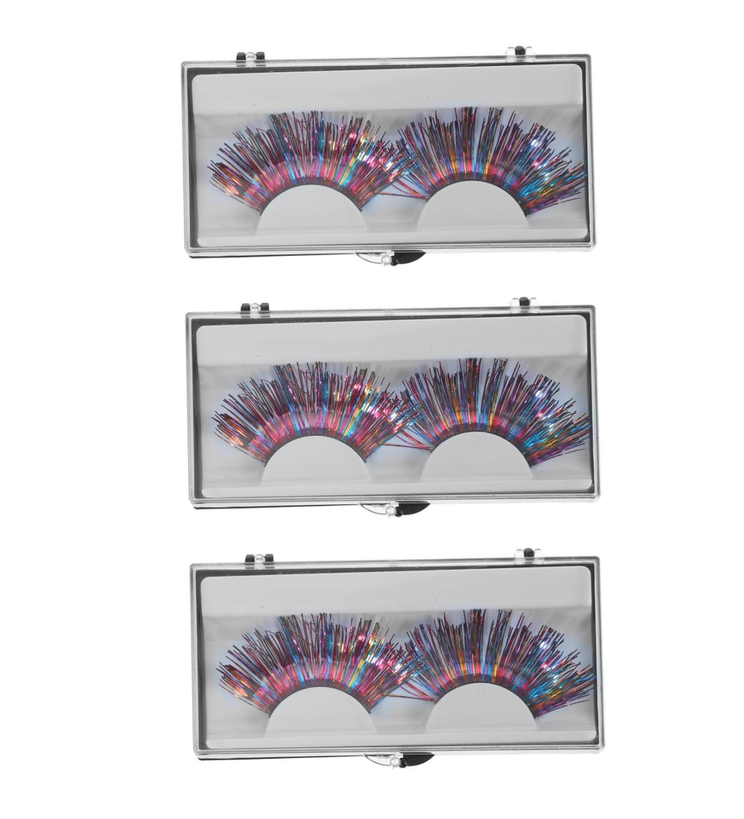 ABOOFAN 6 Pairs False Lashes Color Bars Eyelash - Buy Online on GoSupps.com