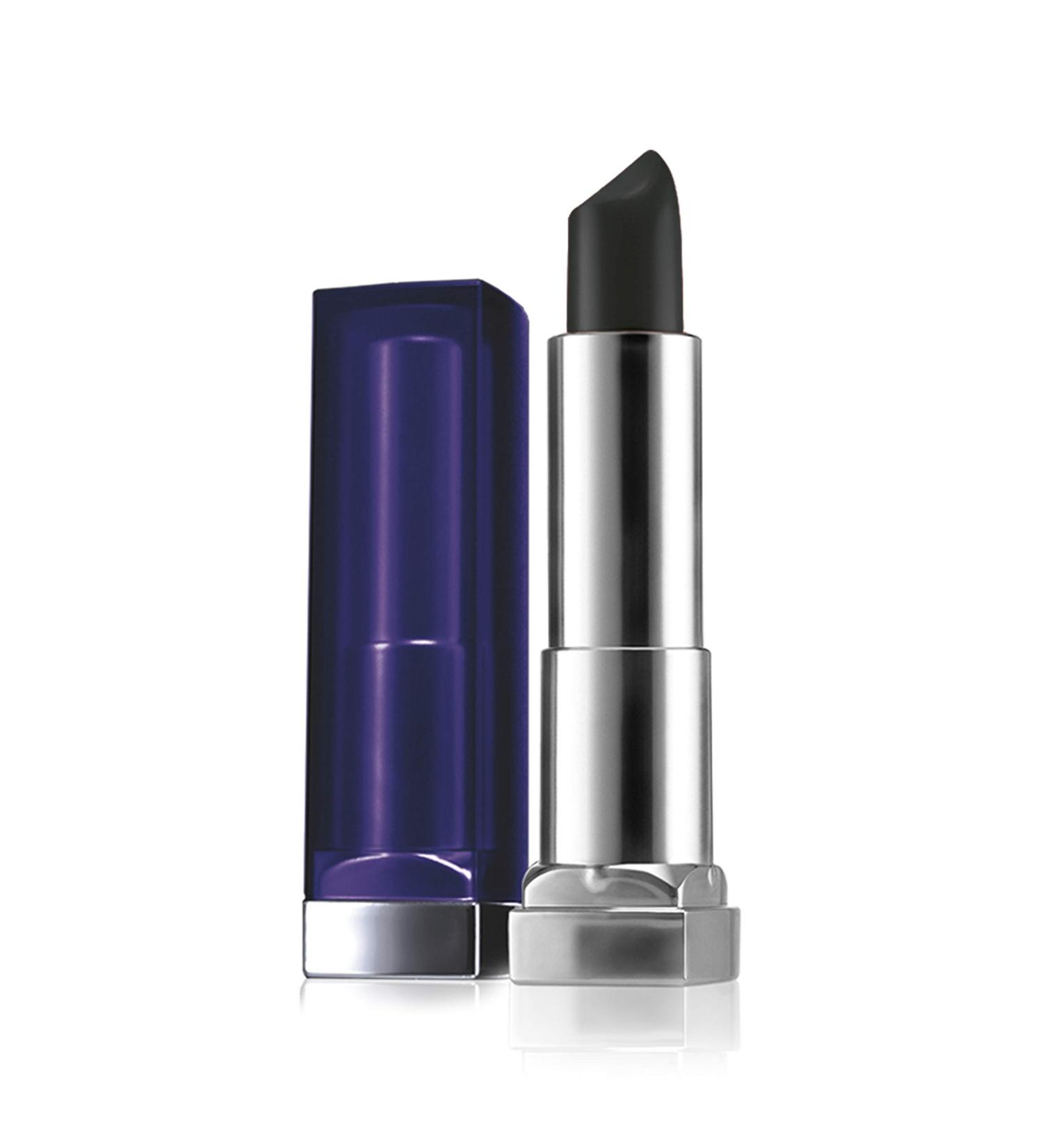 Maybelline Color Sensational Loaded Bold Pitch Black 888 - Intense Black Lipstick - Buy Online on GoSupps.com