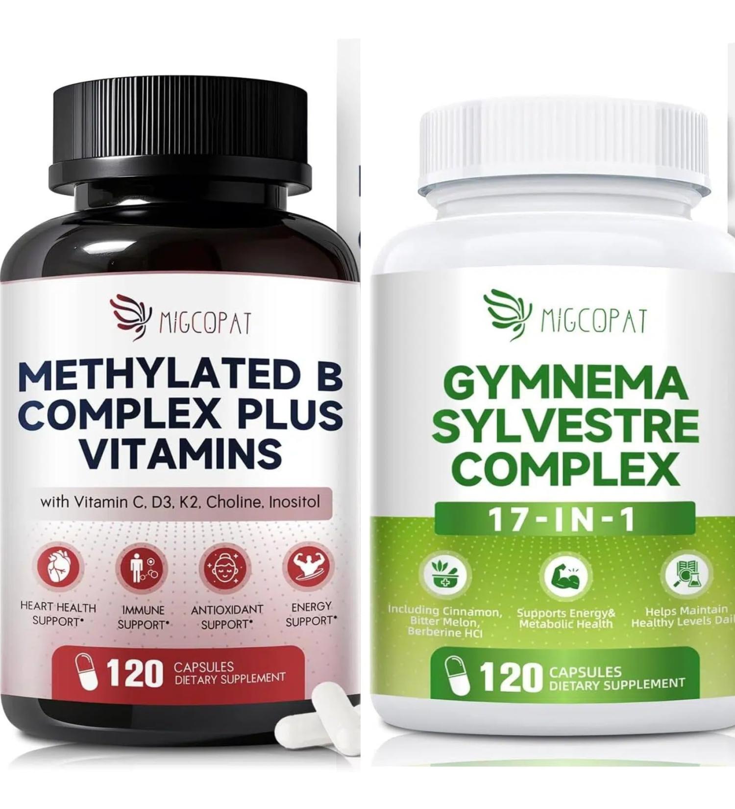 Migcopat Methylated Multivitamin Plus + Gymnema Sylvestre - Buy Online on GoSupps.com